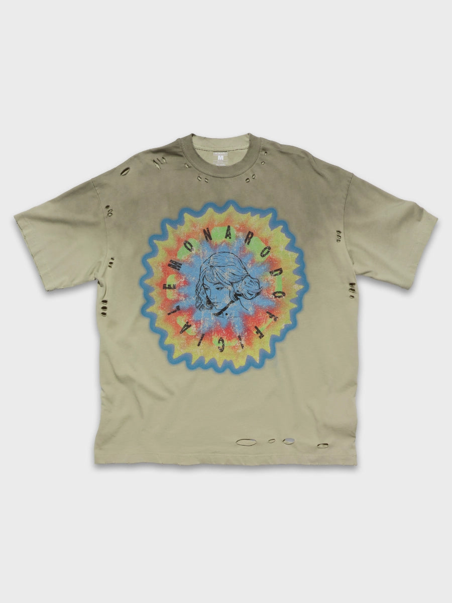 Vintage Halo Illustration Graphic Tee