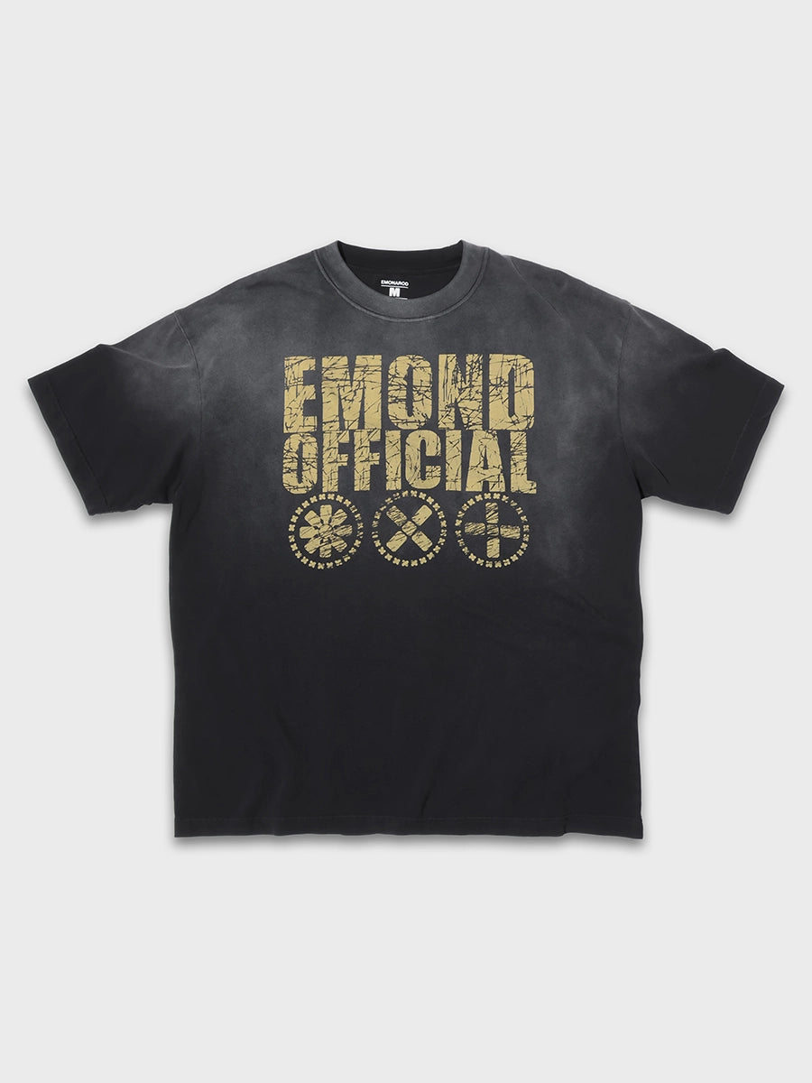 Distressed Vintage Typo Tee