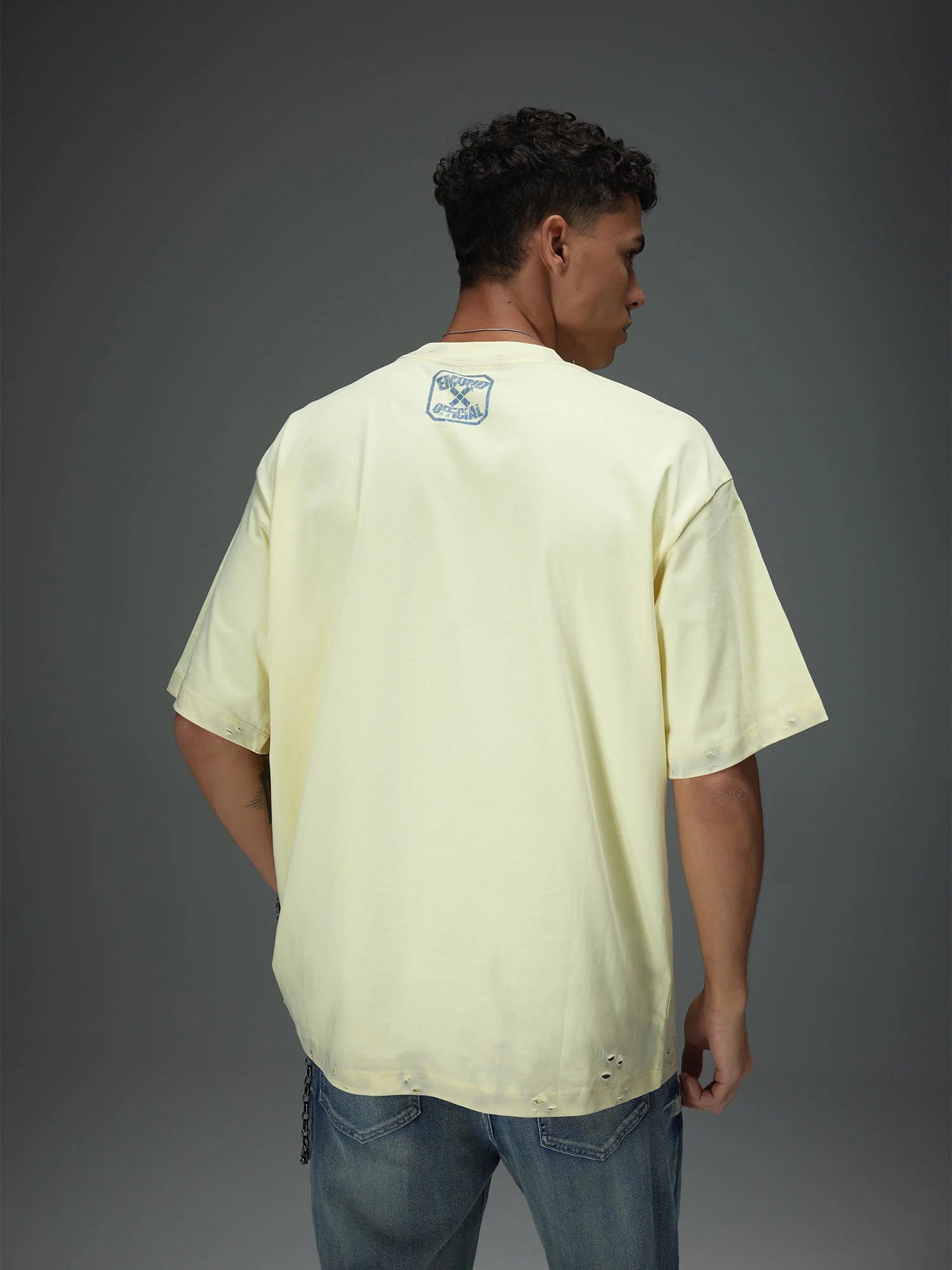 Symmetric Silhouette Graphic Tee