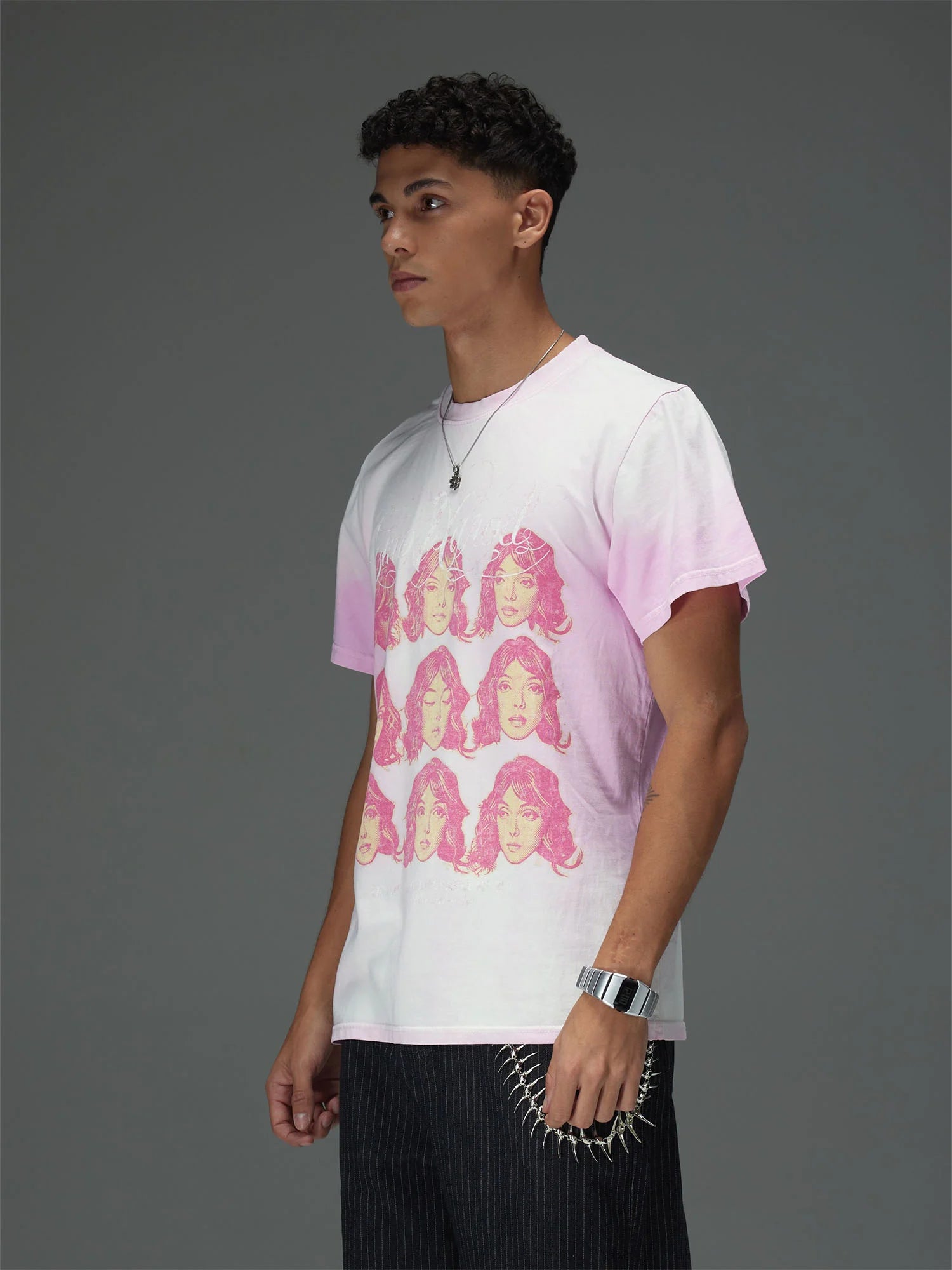Mood Grid Vintage Wash Tee