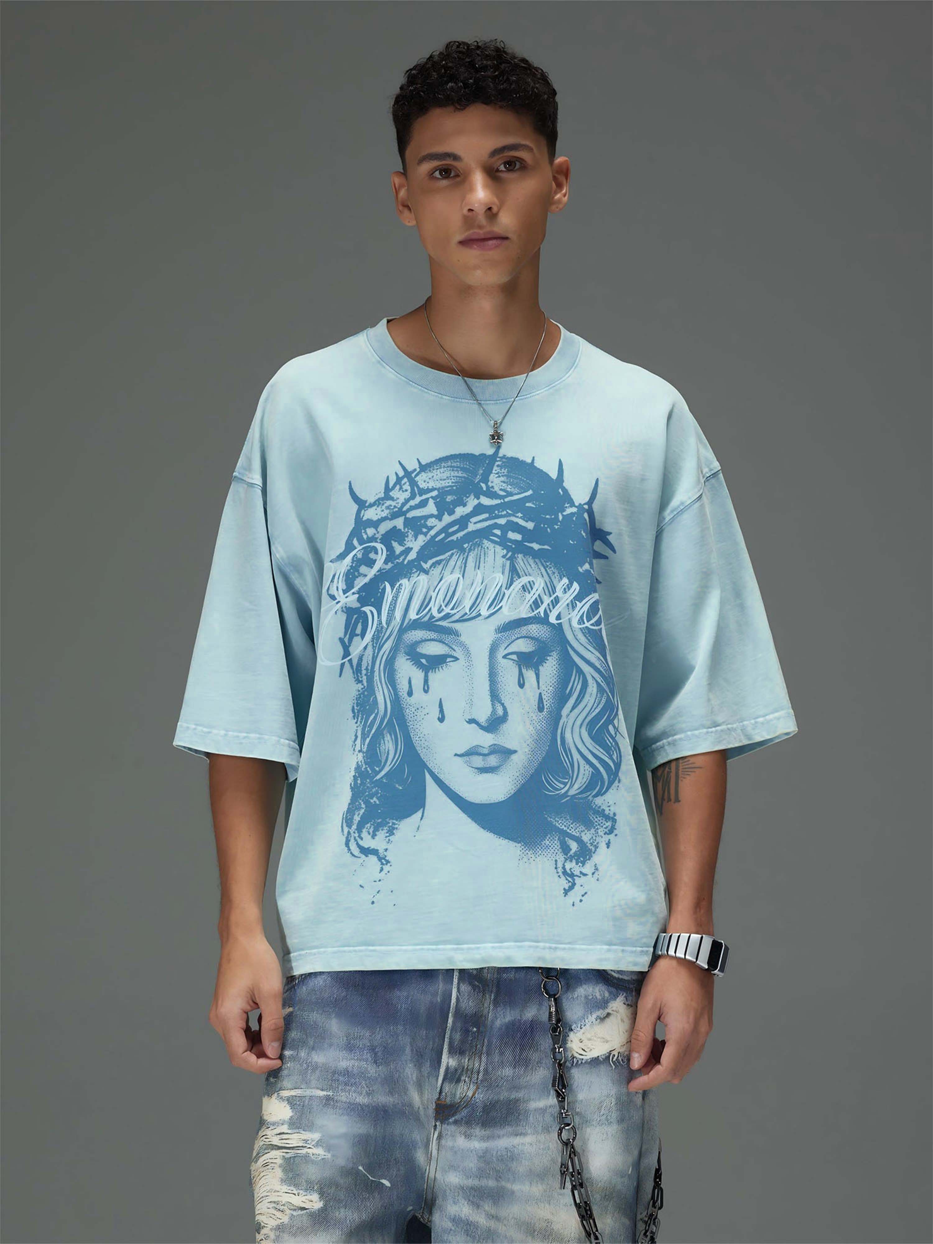 Weeping Graphic Boxy Tee