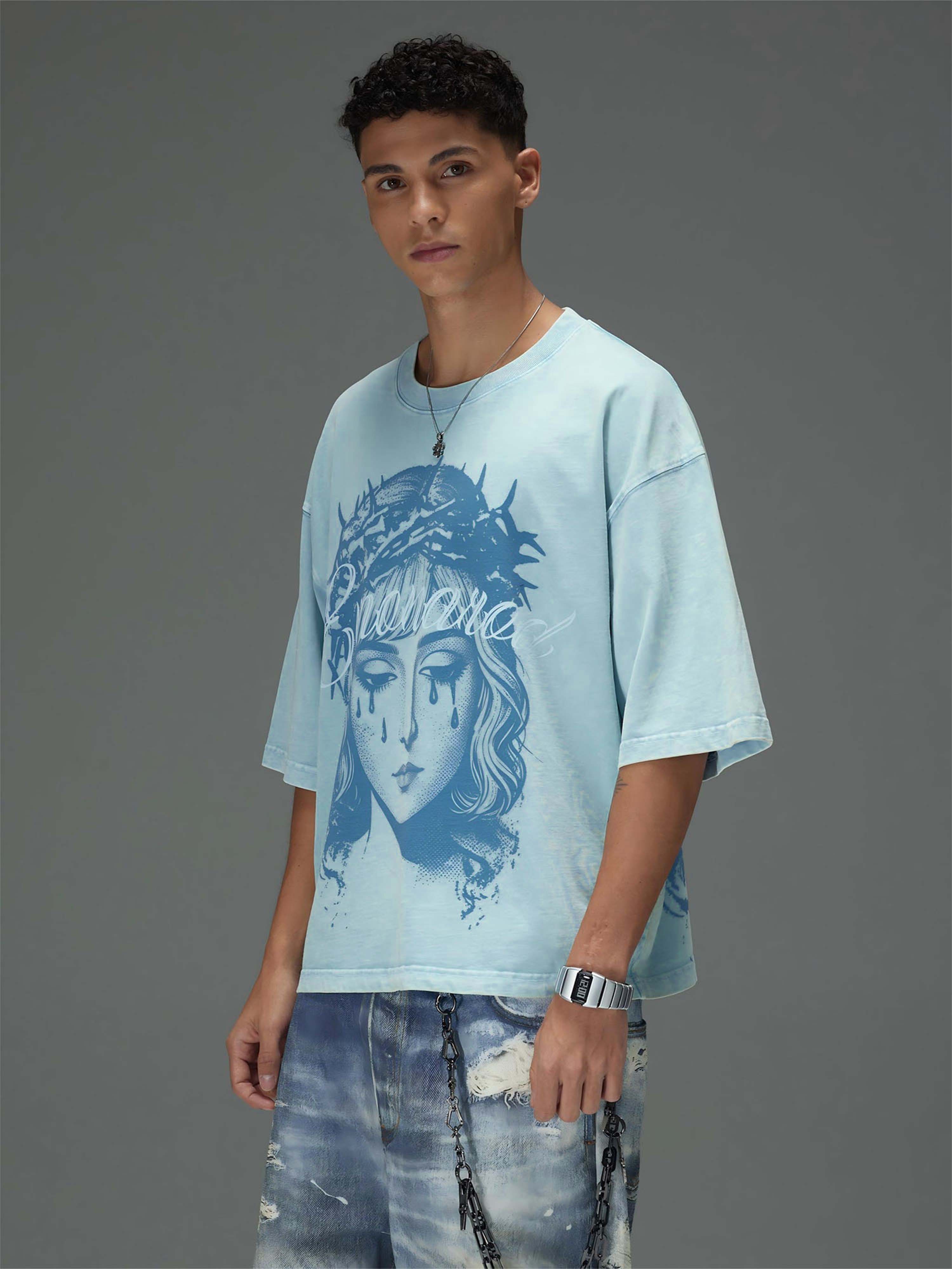 Weeping Graphic Boxy Tee