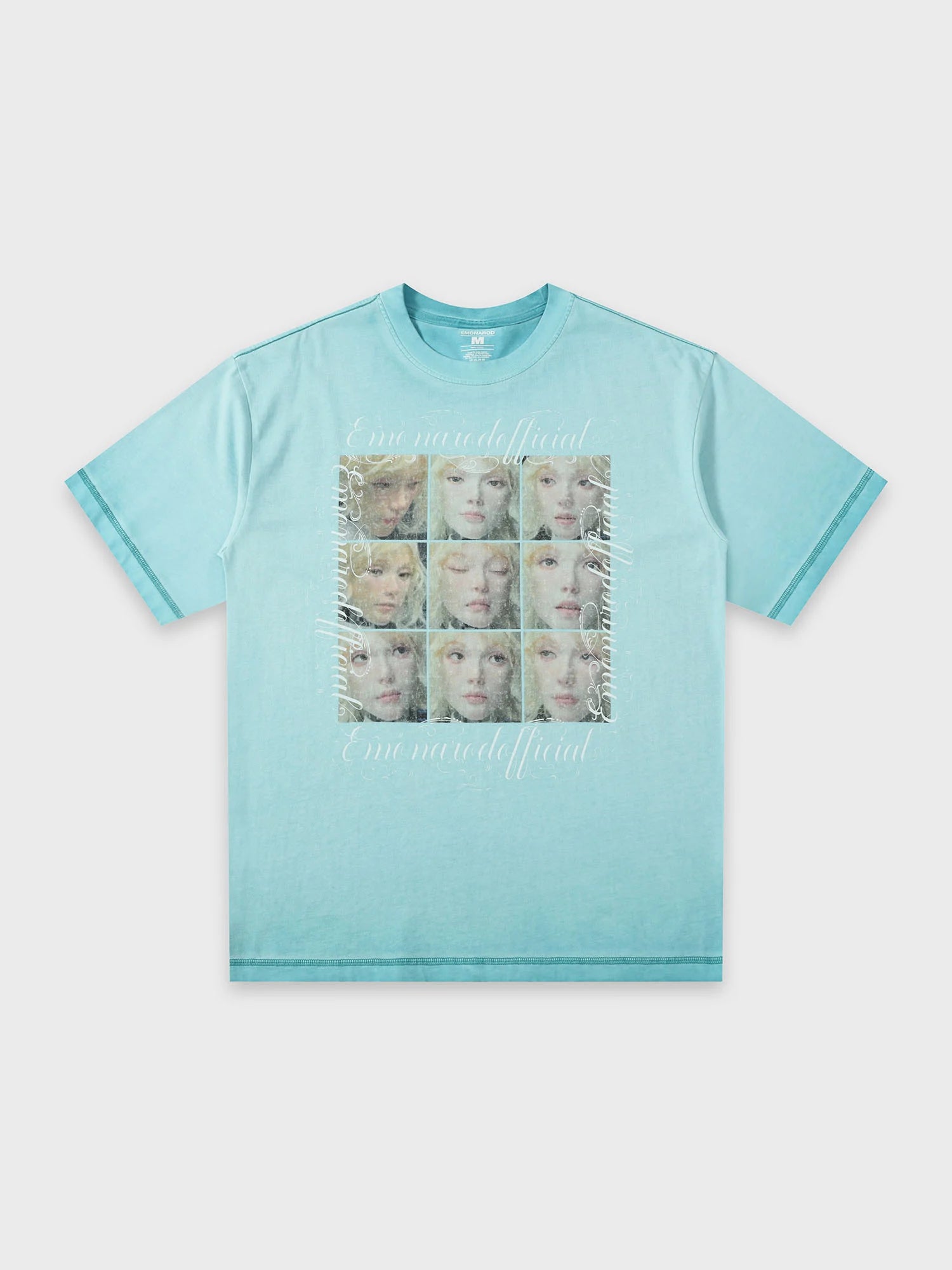 Multi-Face Expression Grid Tee