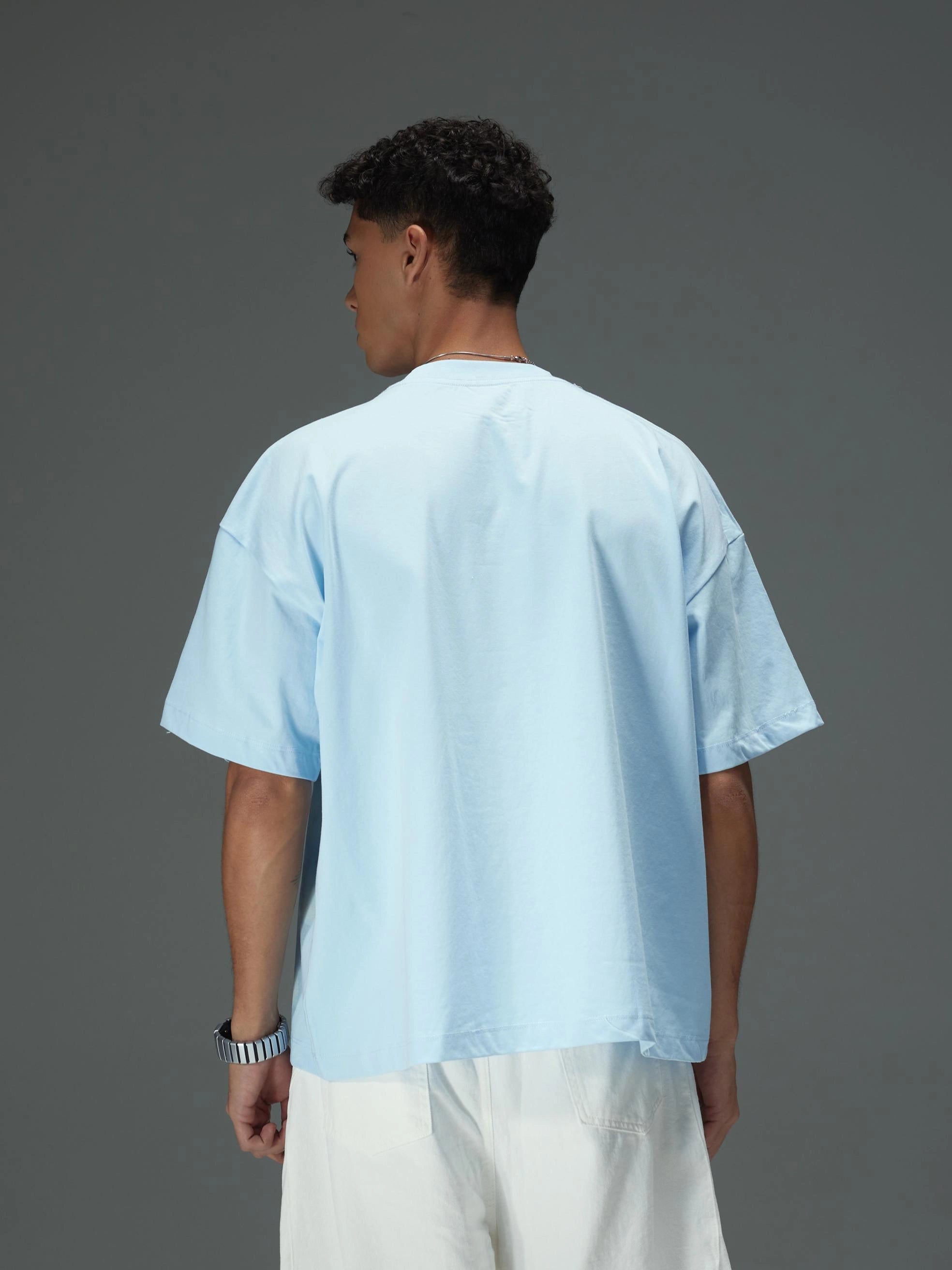 Azure Sky Reverie Boxy Tee