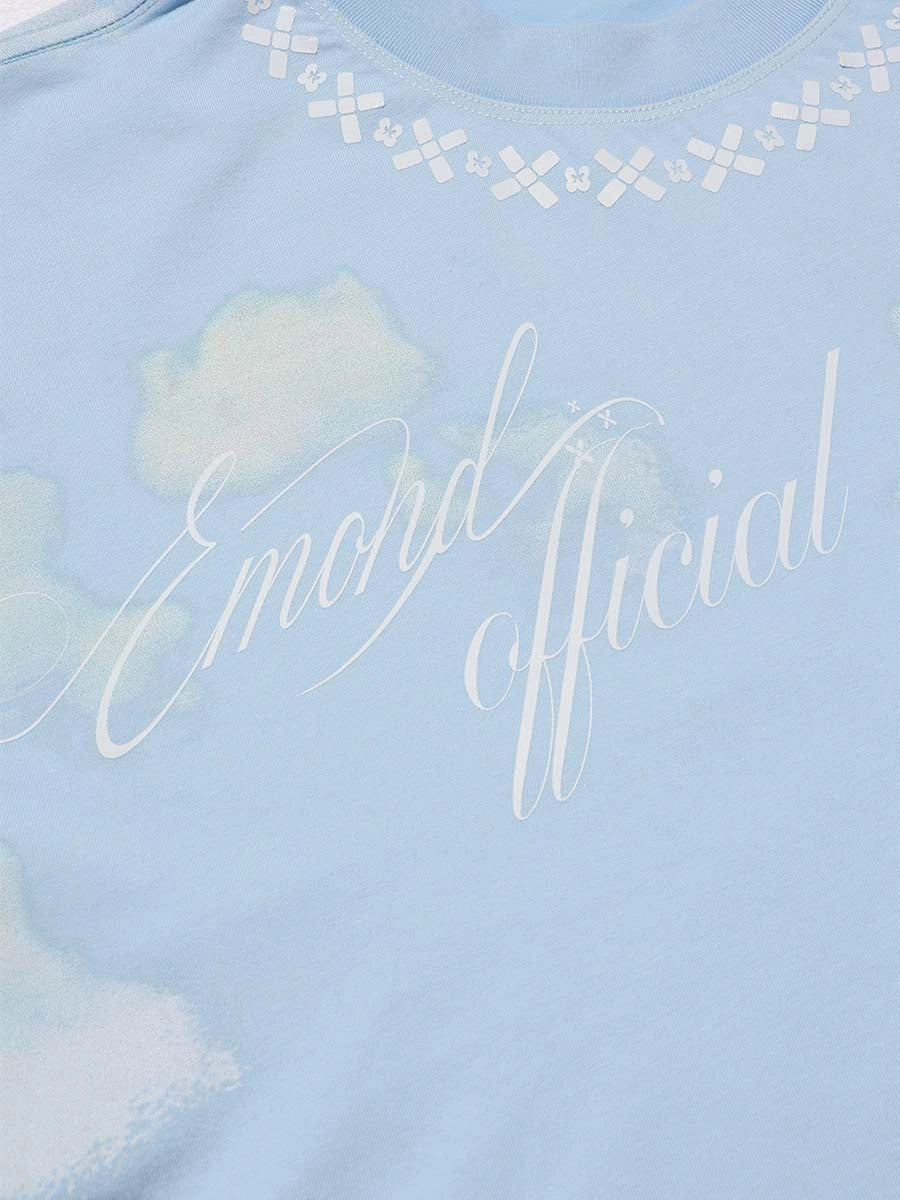Azure Sky Reverie Boxy Tee