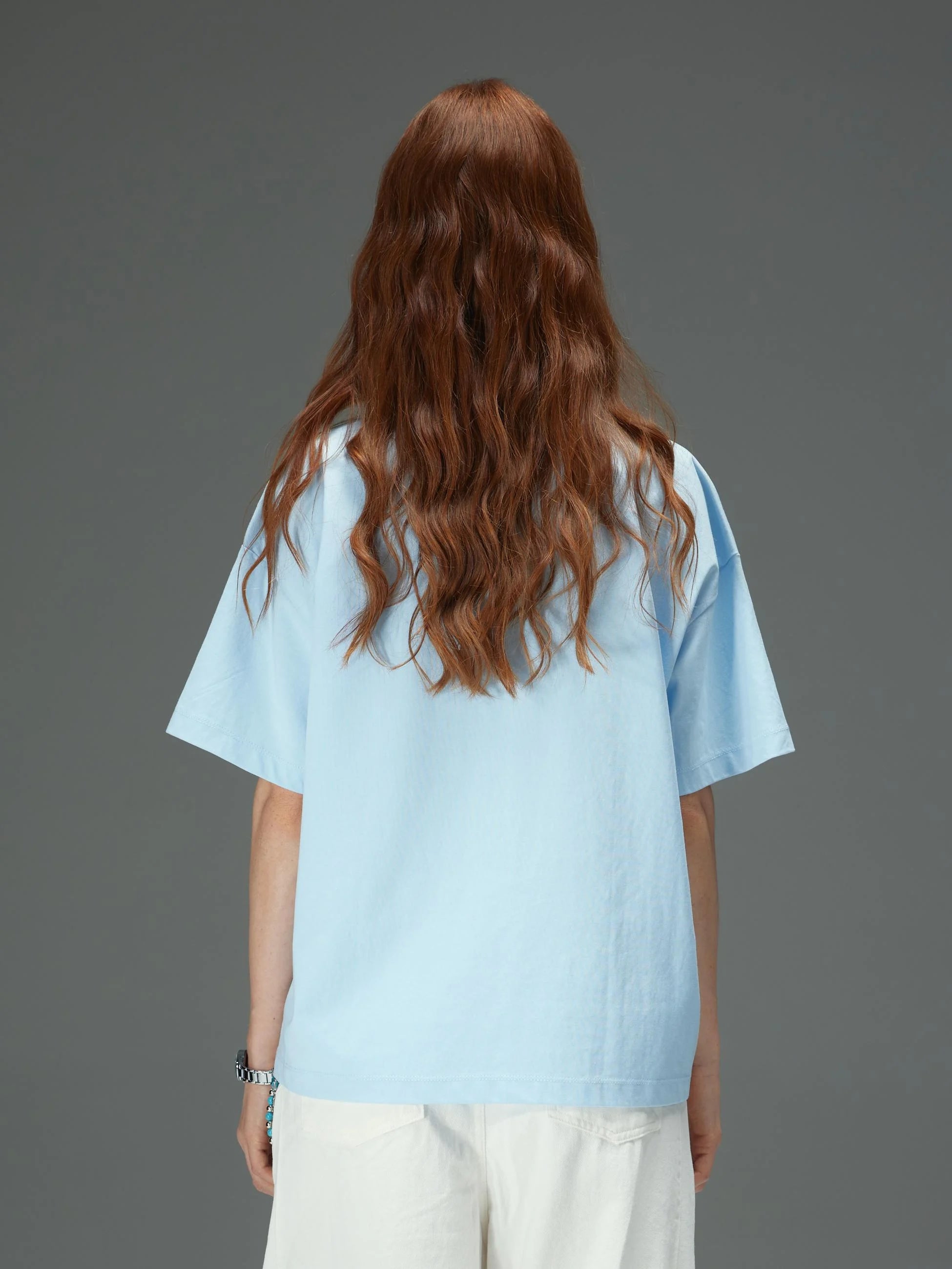 Azure Sky Reverie Boxy Tee