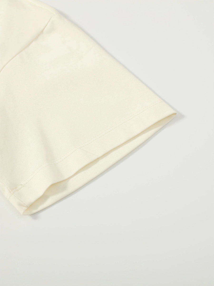 Spray Script Boxy Tee