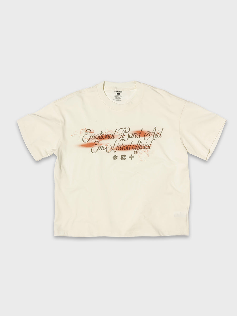 Spray Script Boxy Tee