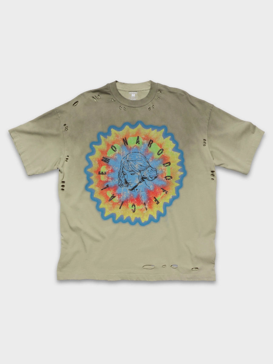 Vintage Halo Illustration Graphic Tee