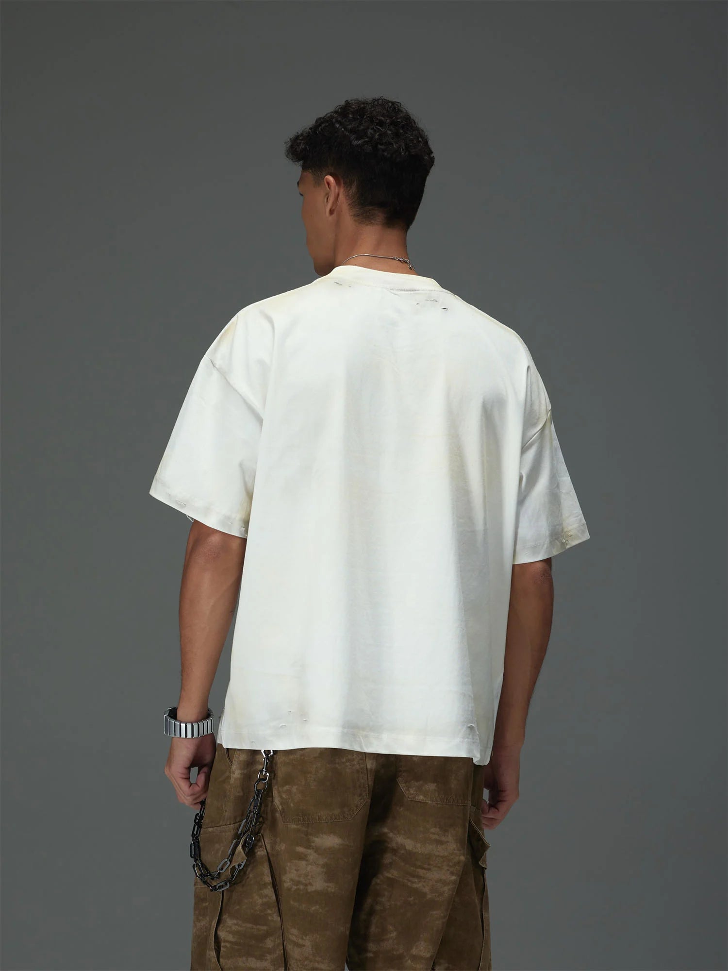 Fragmented Portrait Collage Tee