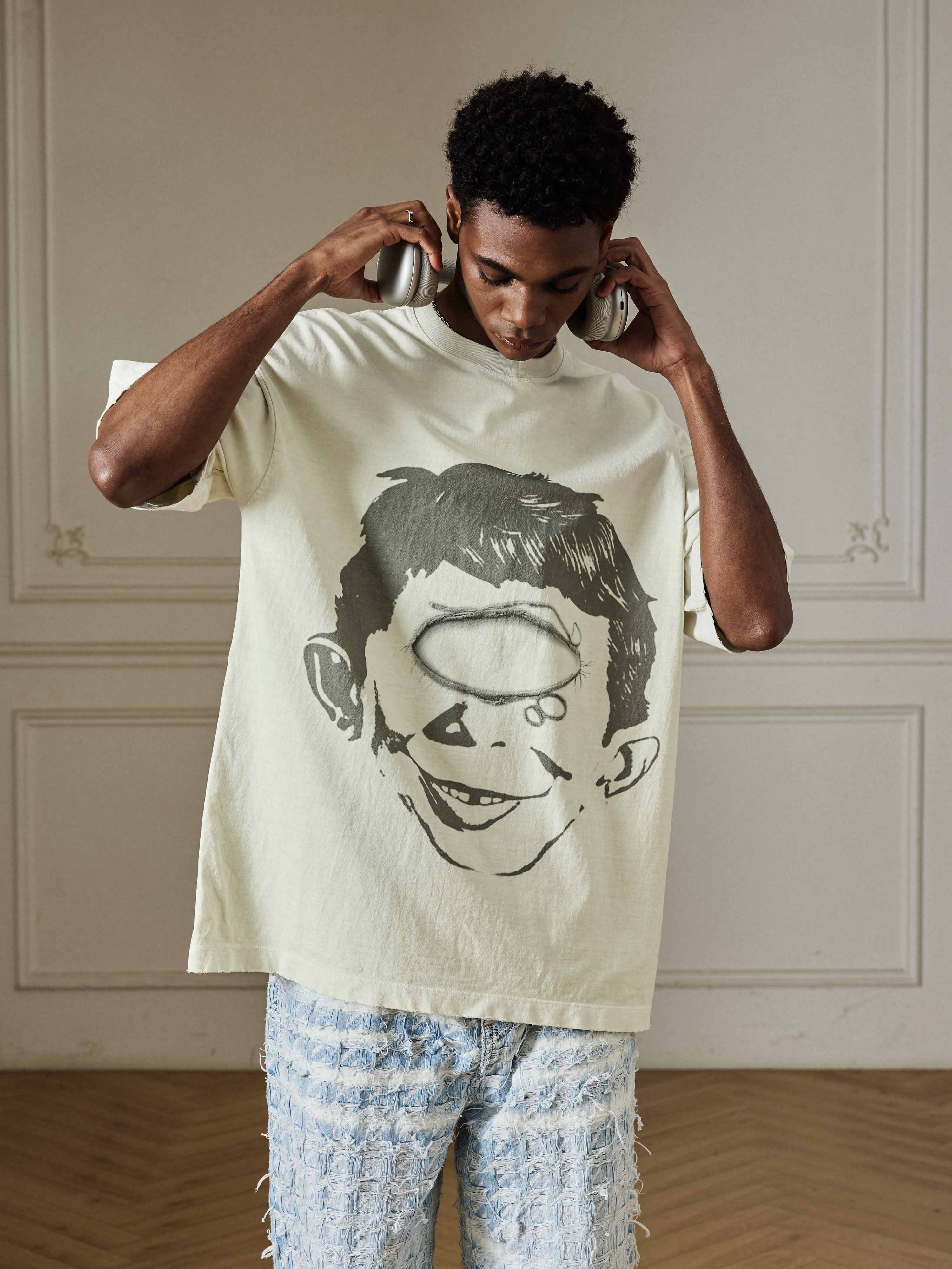 Cyclops Graphic Oversized Tee - Men