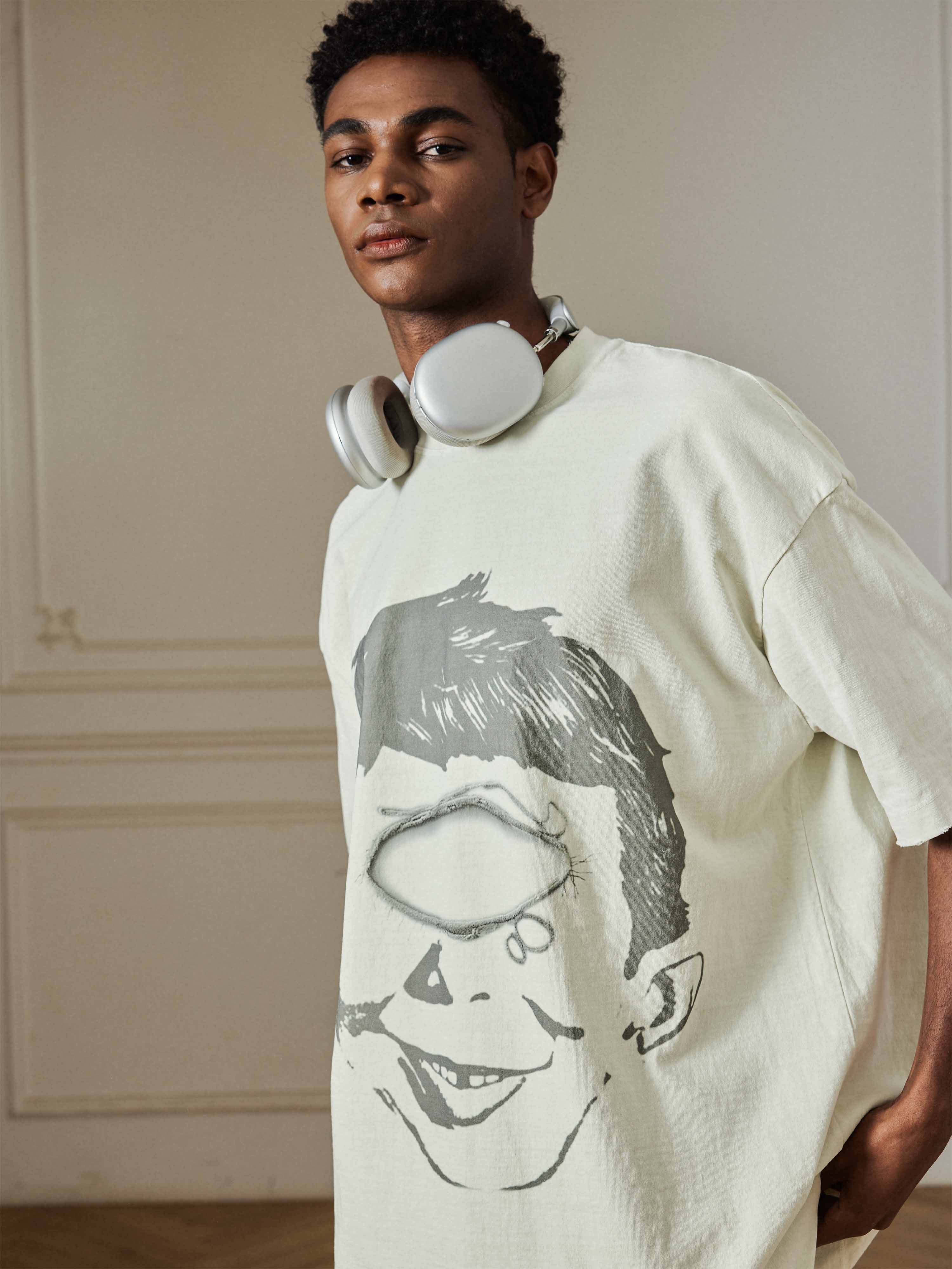 Cyclops Graphic Oversized Tee - Men