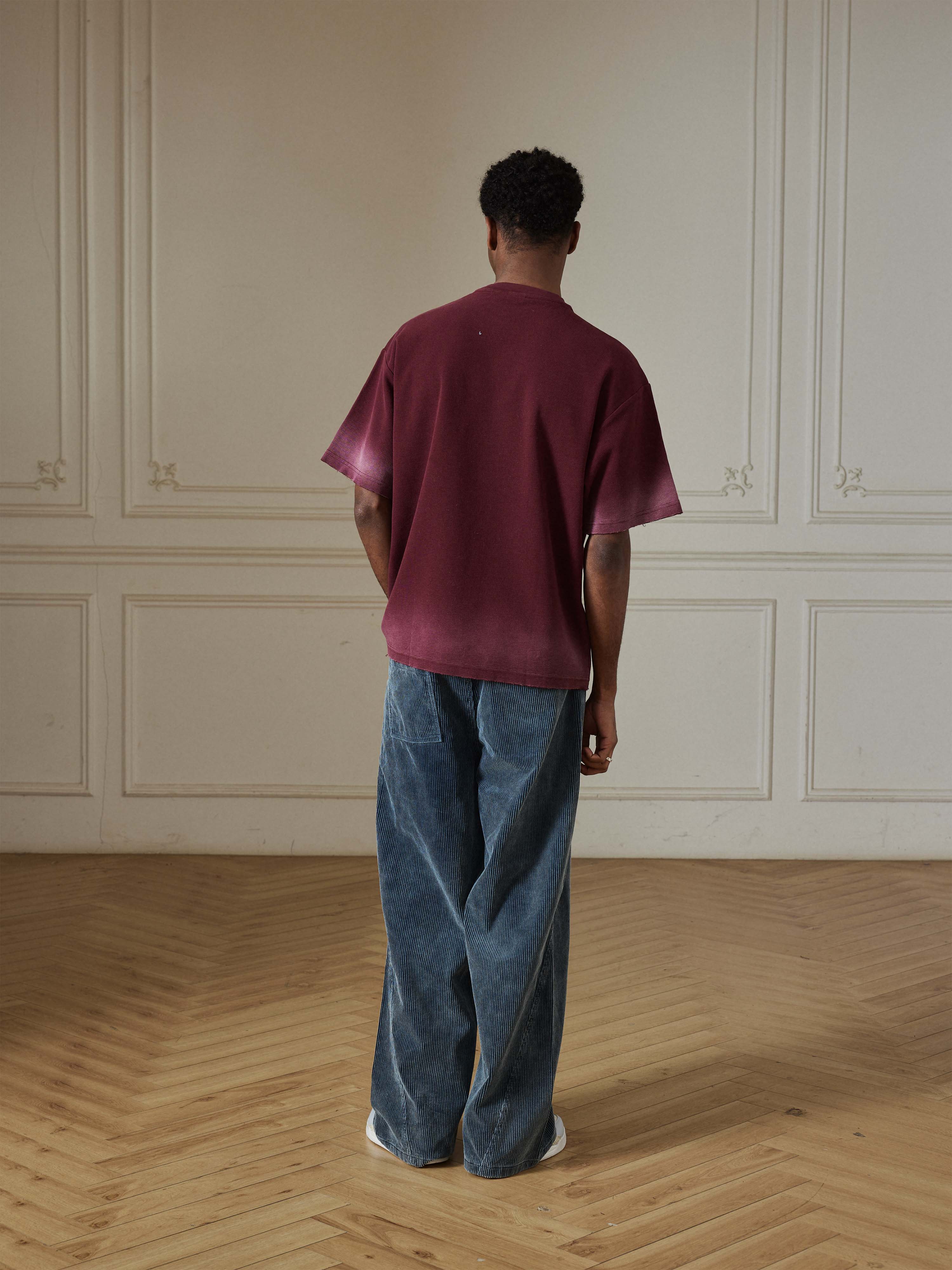 Waffle Boxy Tee