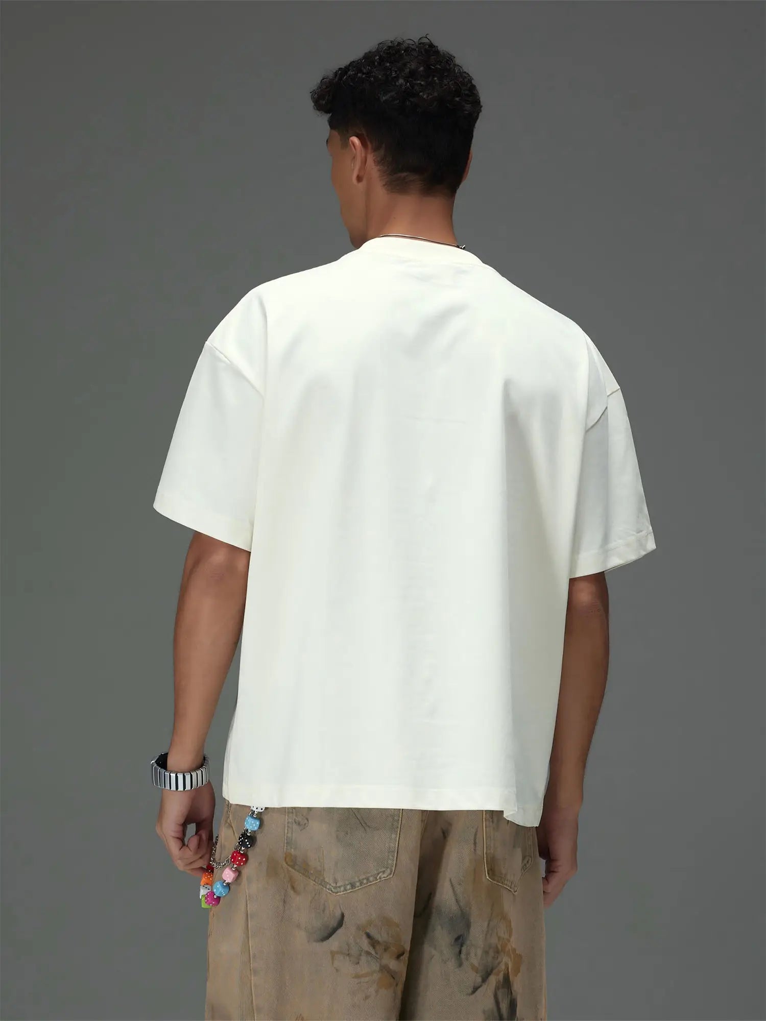 Linear Graphic Crop Tee