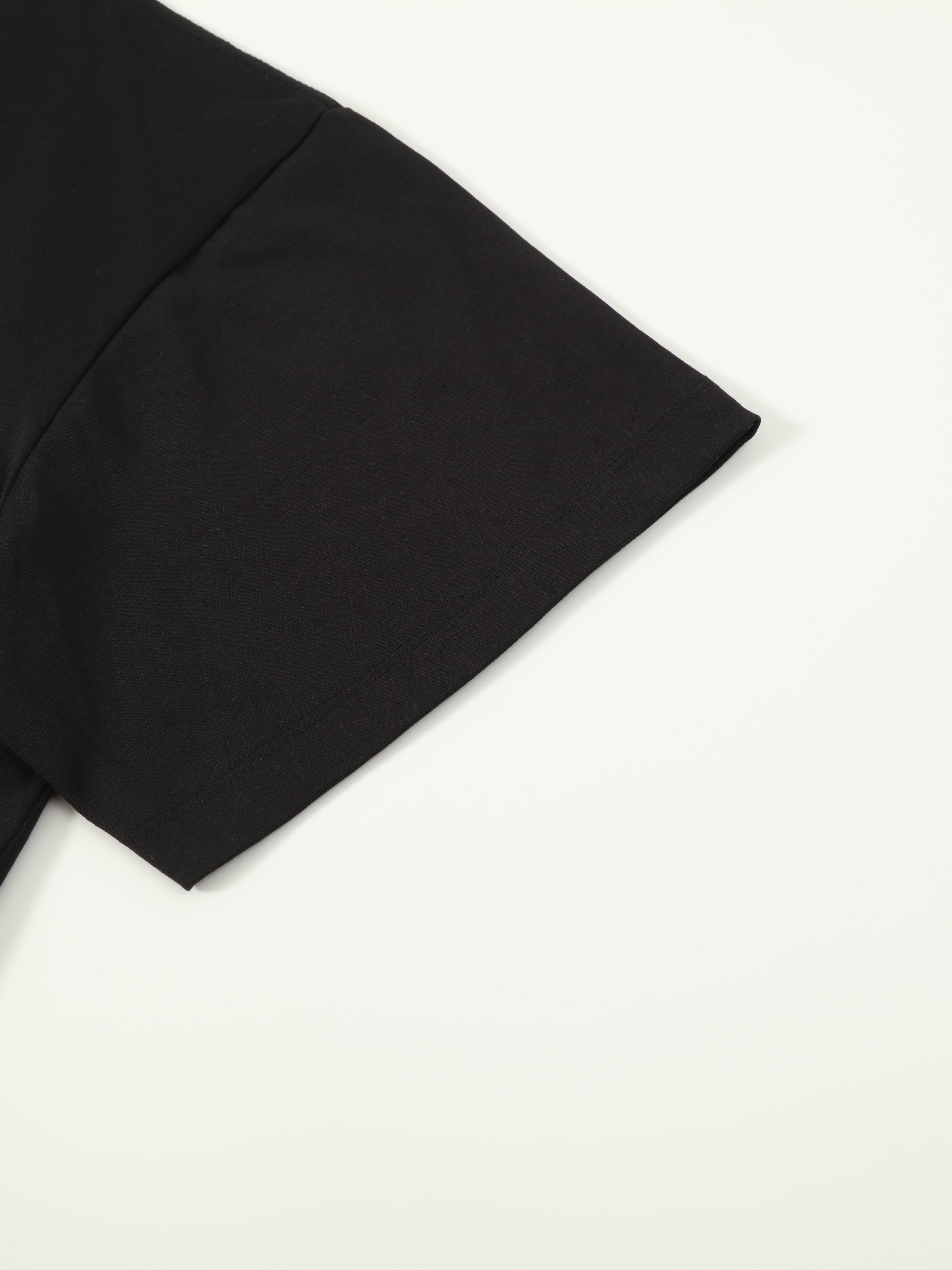 Minimal Script Boxy Tee