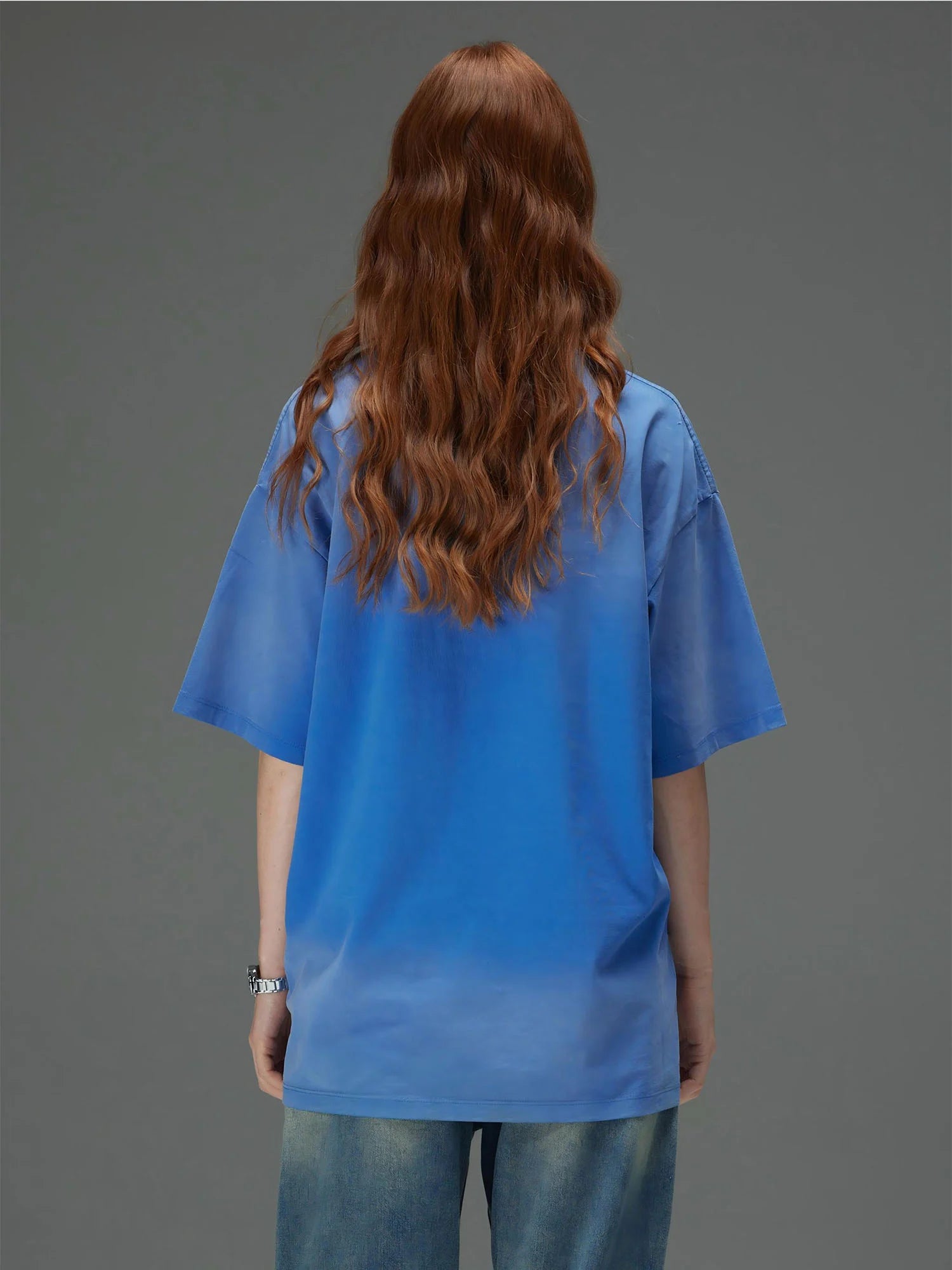 Acid Wash Script Tee