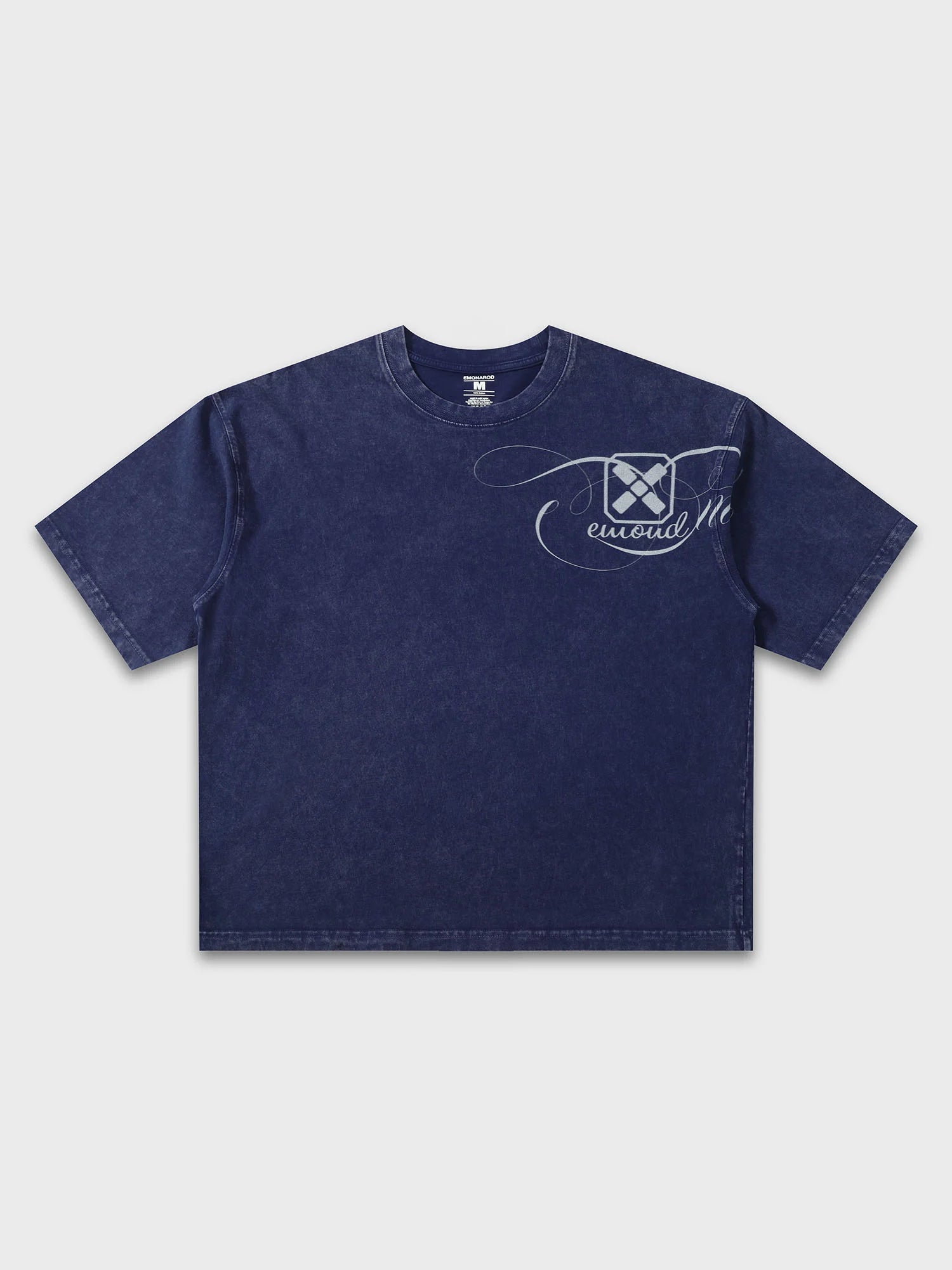 Shoulder Trace Boxy Tee
