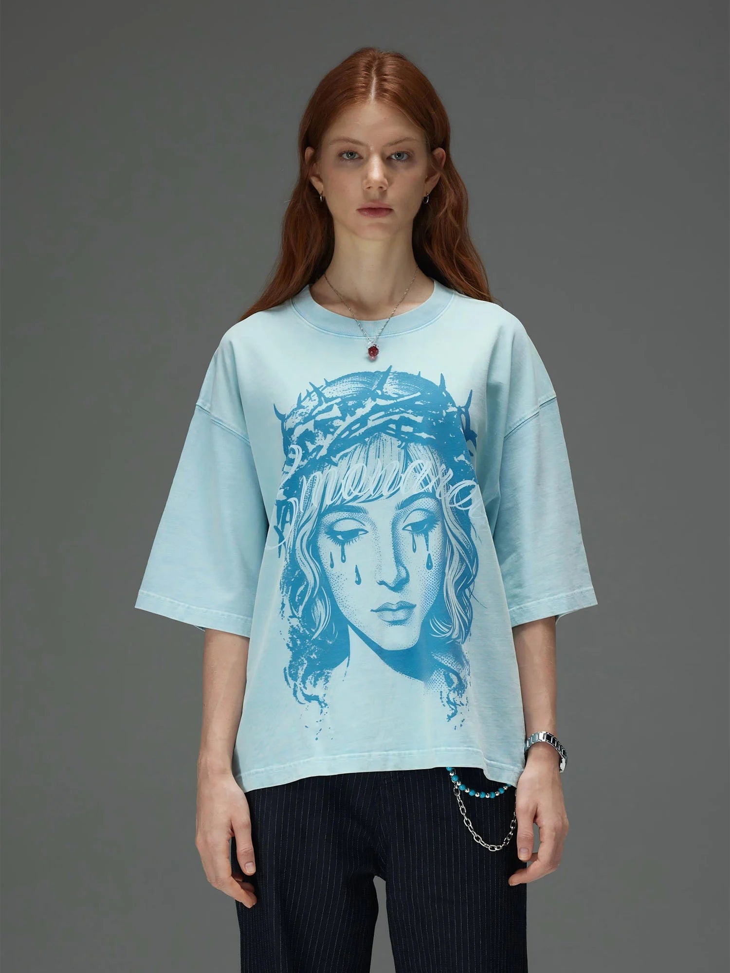 Weeping Graphic Boxy Tee