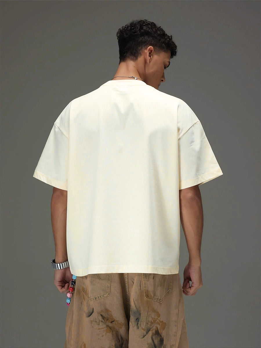 Spray Script Boxy Tee