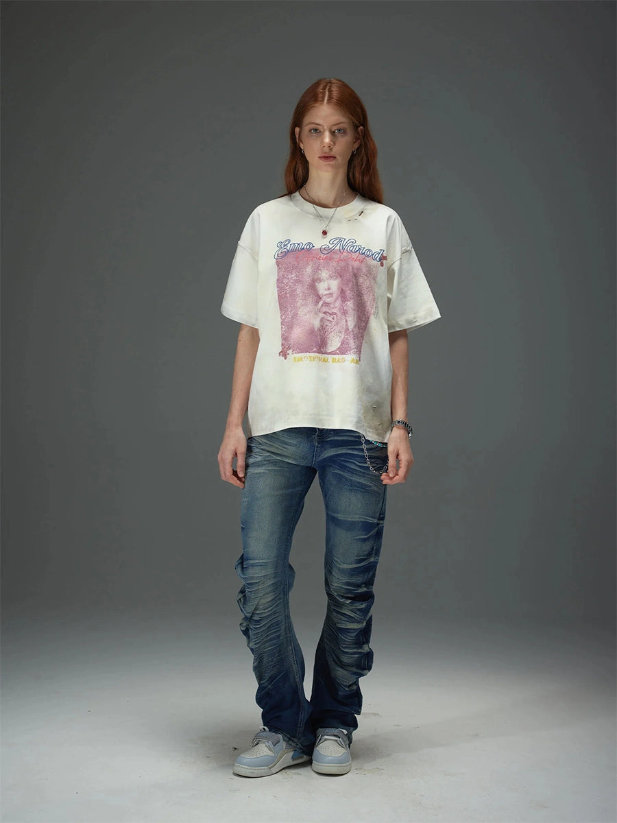 Vintage Square Frame Graphic Tee