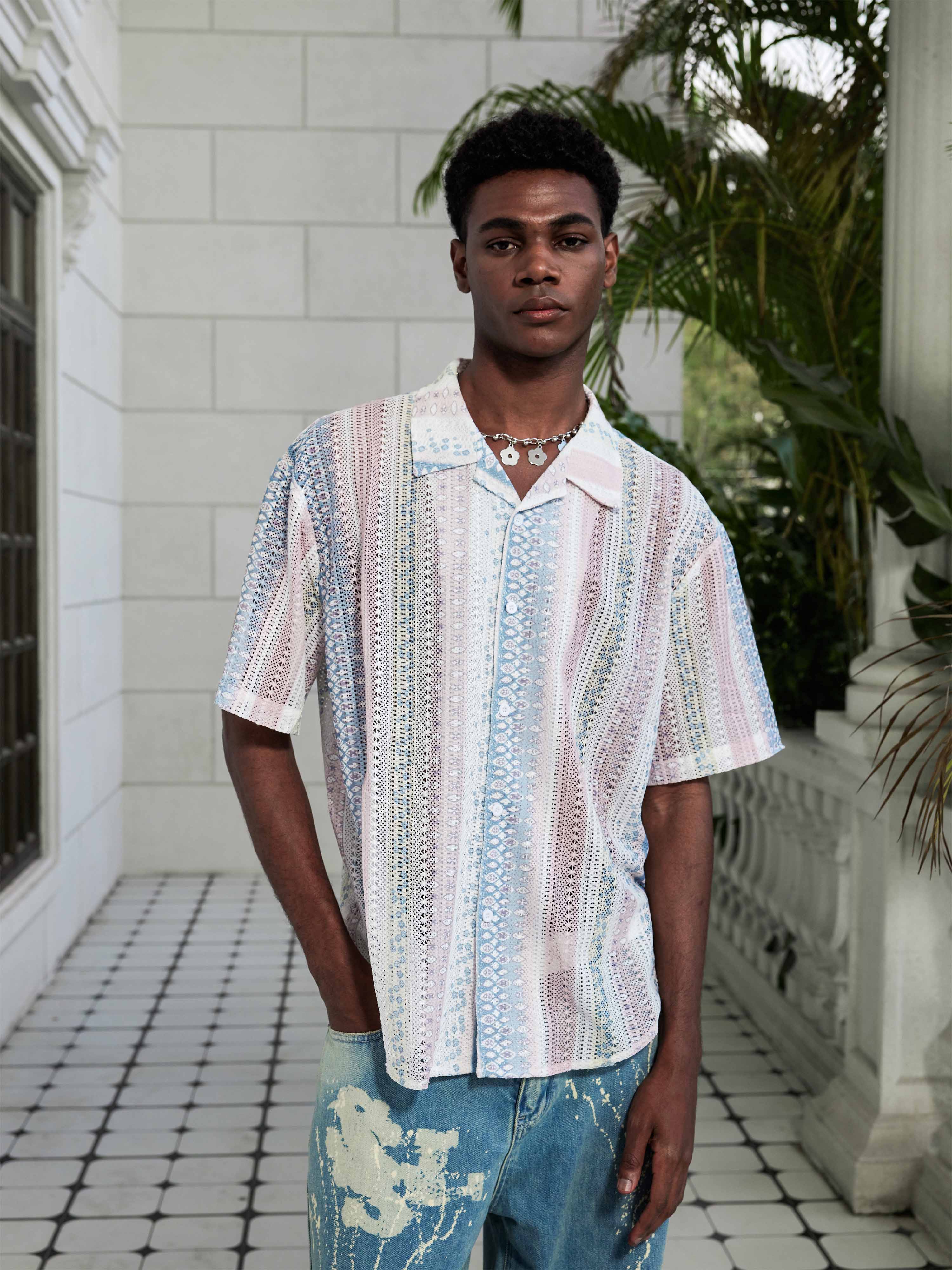 Gradient Cuban Shirt