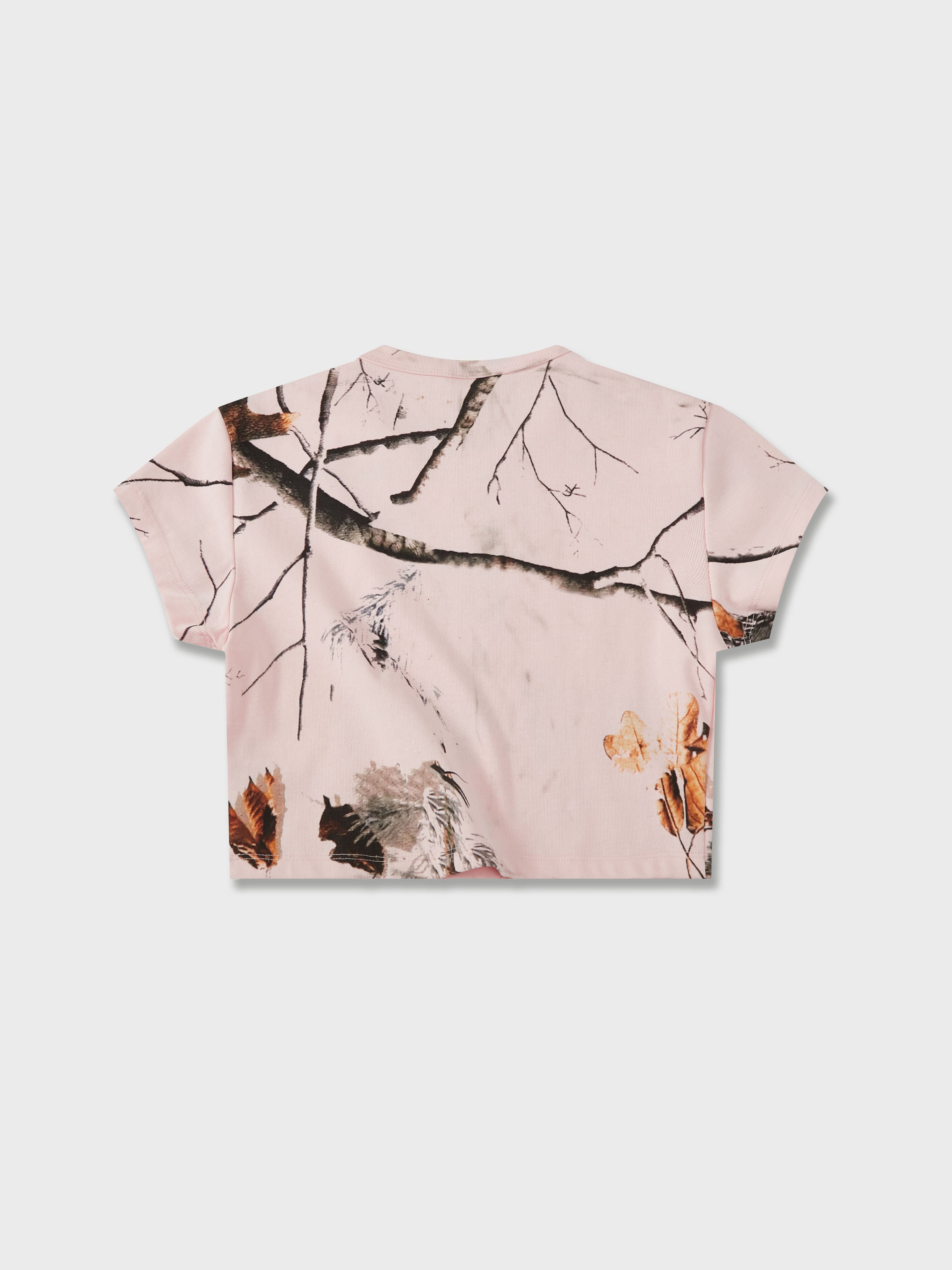 Pink Real Tree Baby Tee