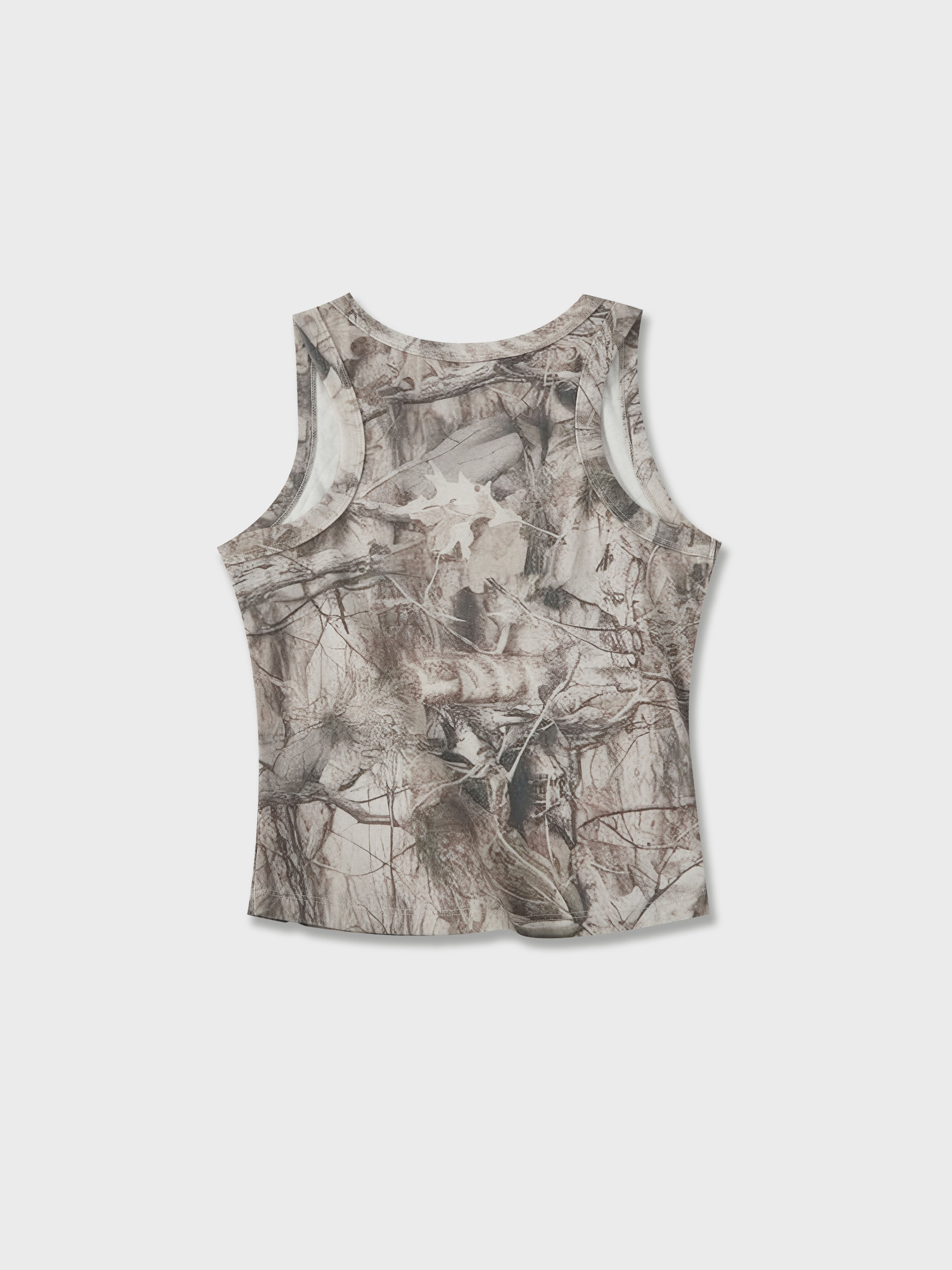 Real Tree Camo Fitted Tank