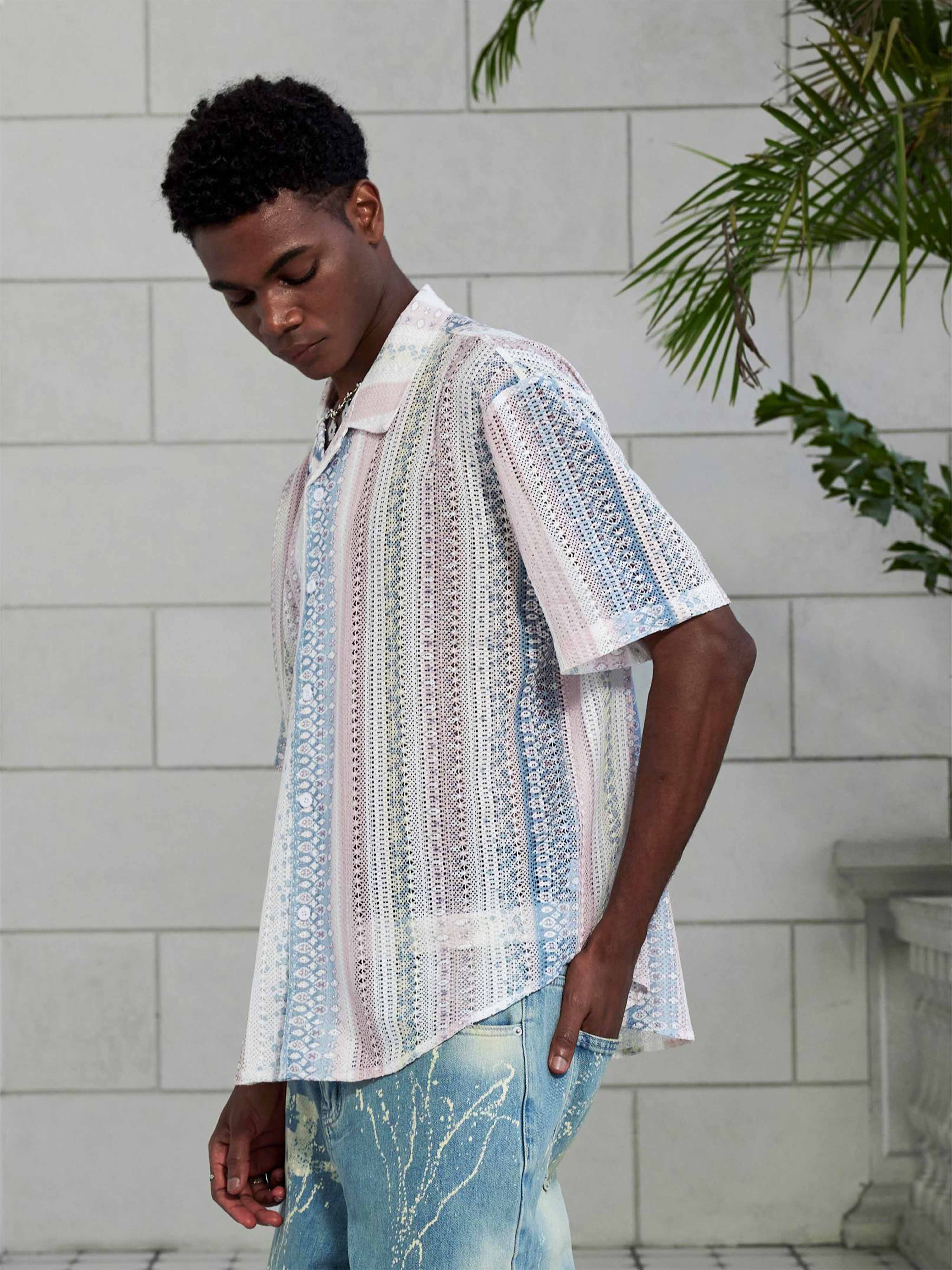 Gradient Cuban Shirt
