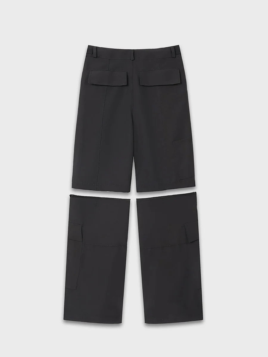 Convertible Baggy Cargo Pants