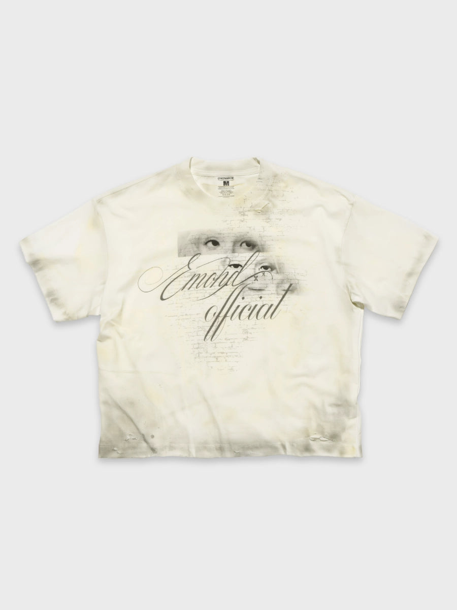 Fragmented Gaze Distressed Tee