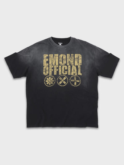 Distressed Vintage Typo Tee