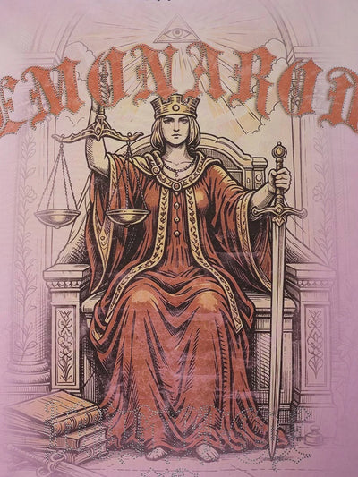 The Justice Tarot Vintage Tee