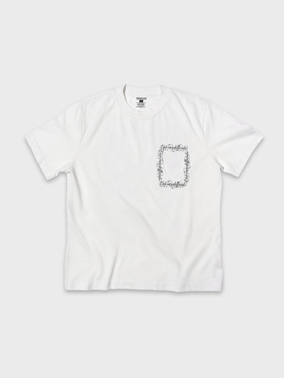 Raw Edge Patchwork Tee