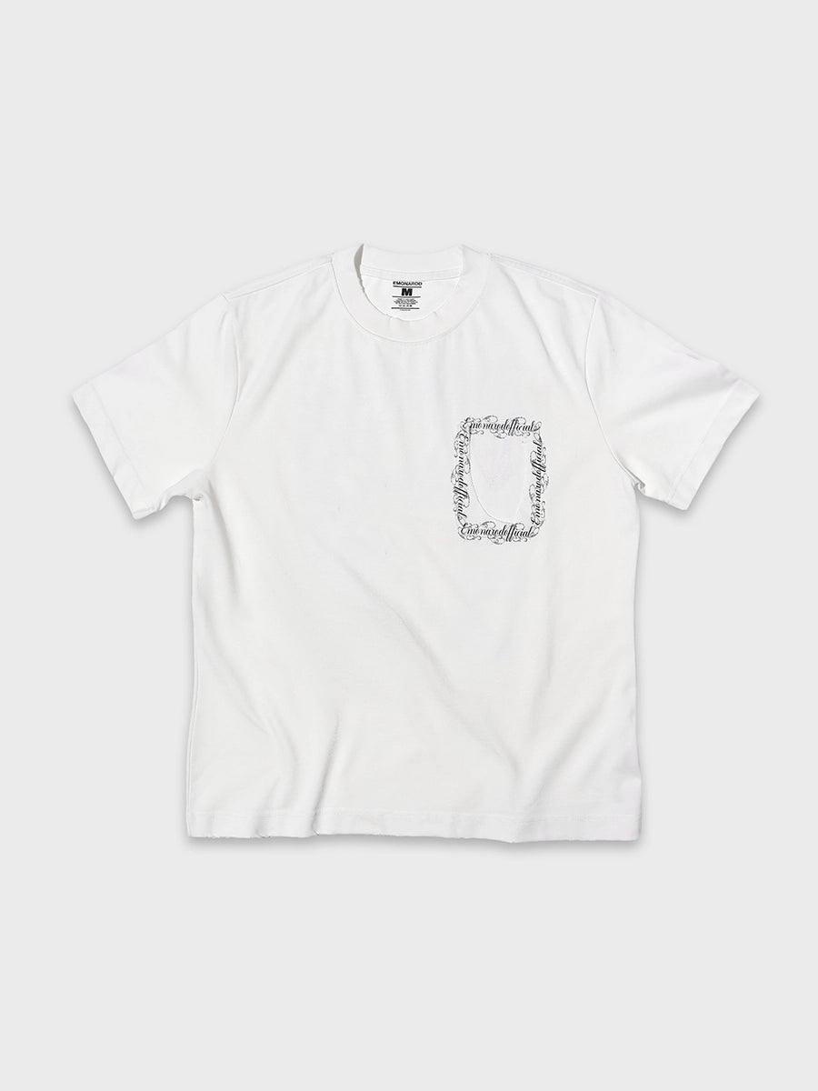 Raw Edge Patchwork Tee