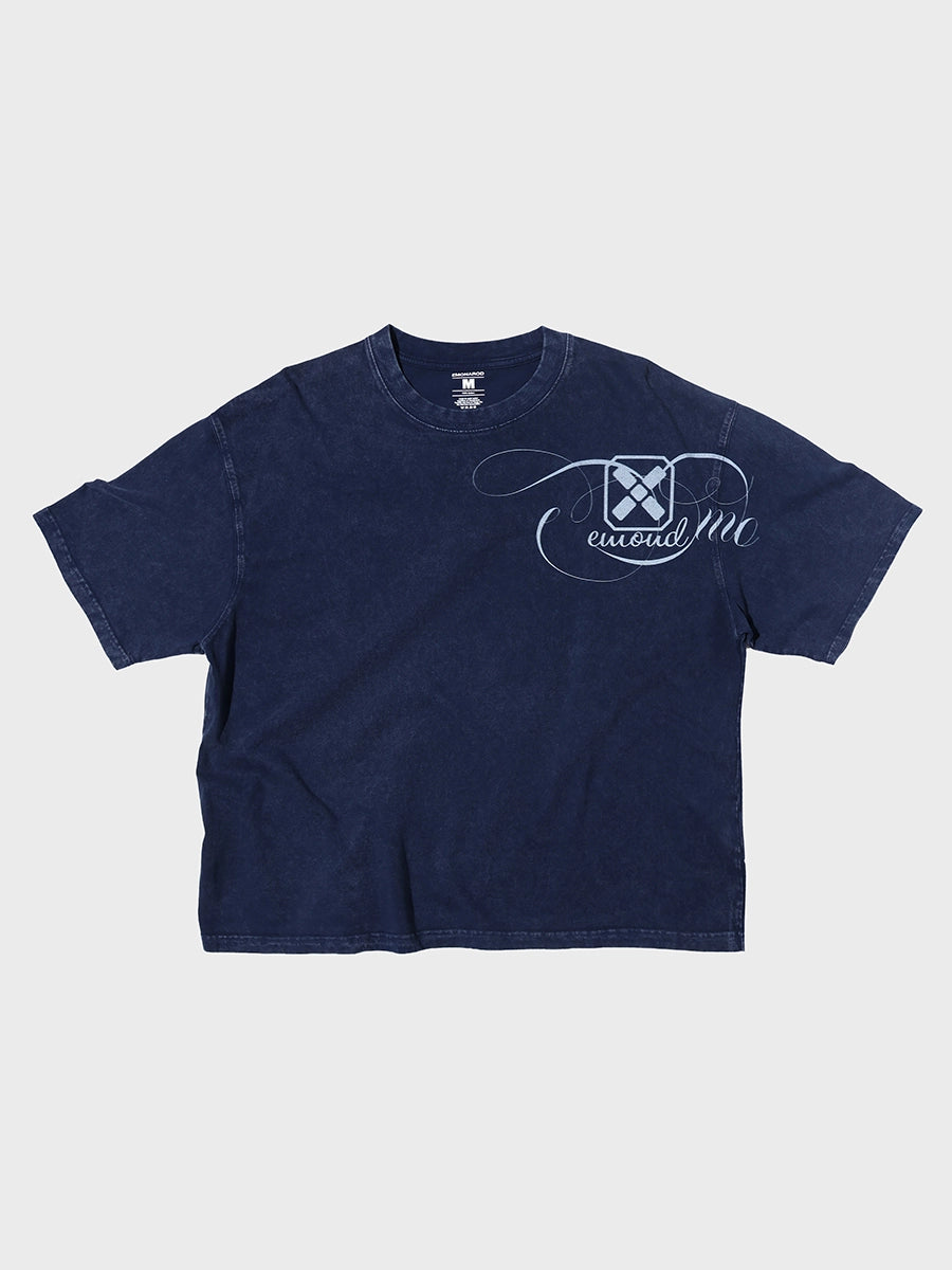 Shoulder Trace Boxy Tee
