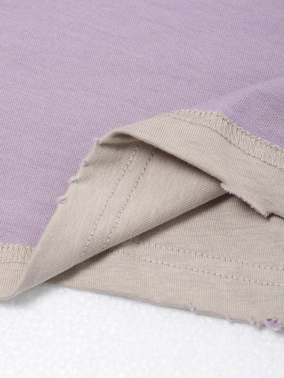 Reversed Trim Distressed Tee