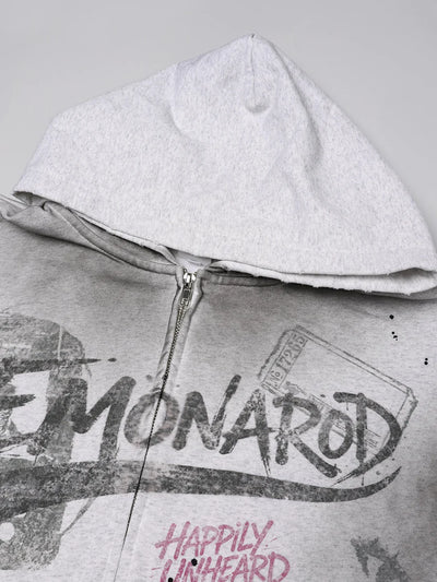 Unvoiced Stories Zip Hoodie