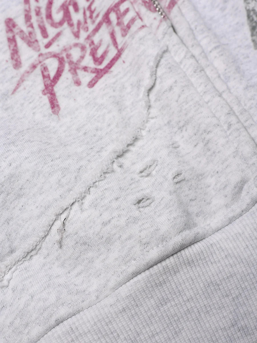 Unvoiced Stories Zip Hoodie