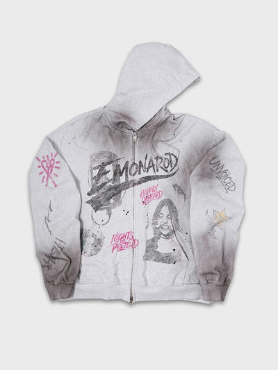 Unvoiced Stories Zip Hoodie