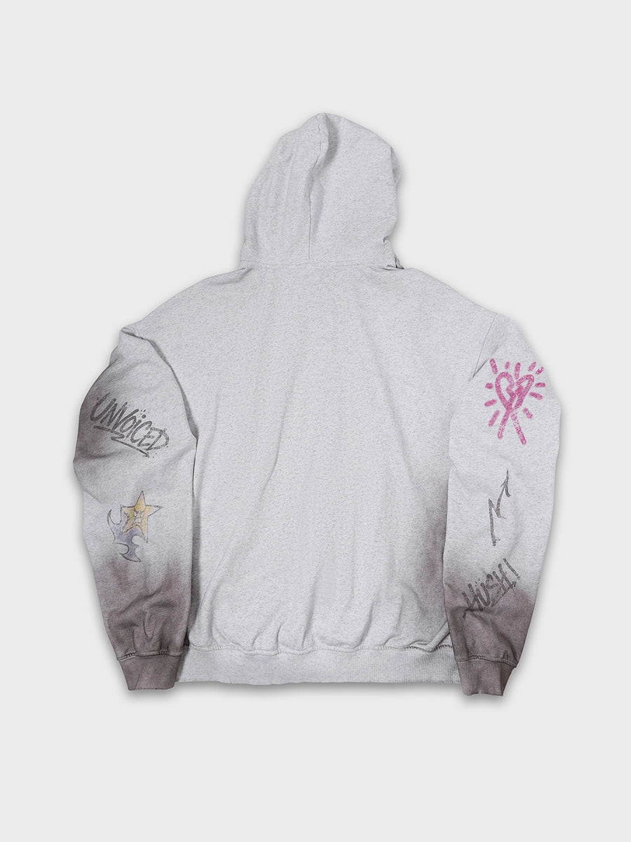 Unvoiced Stories Zip Hoodie