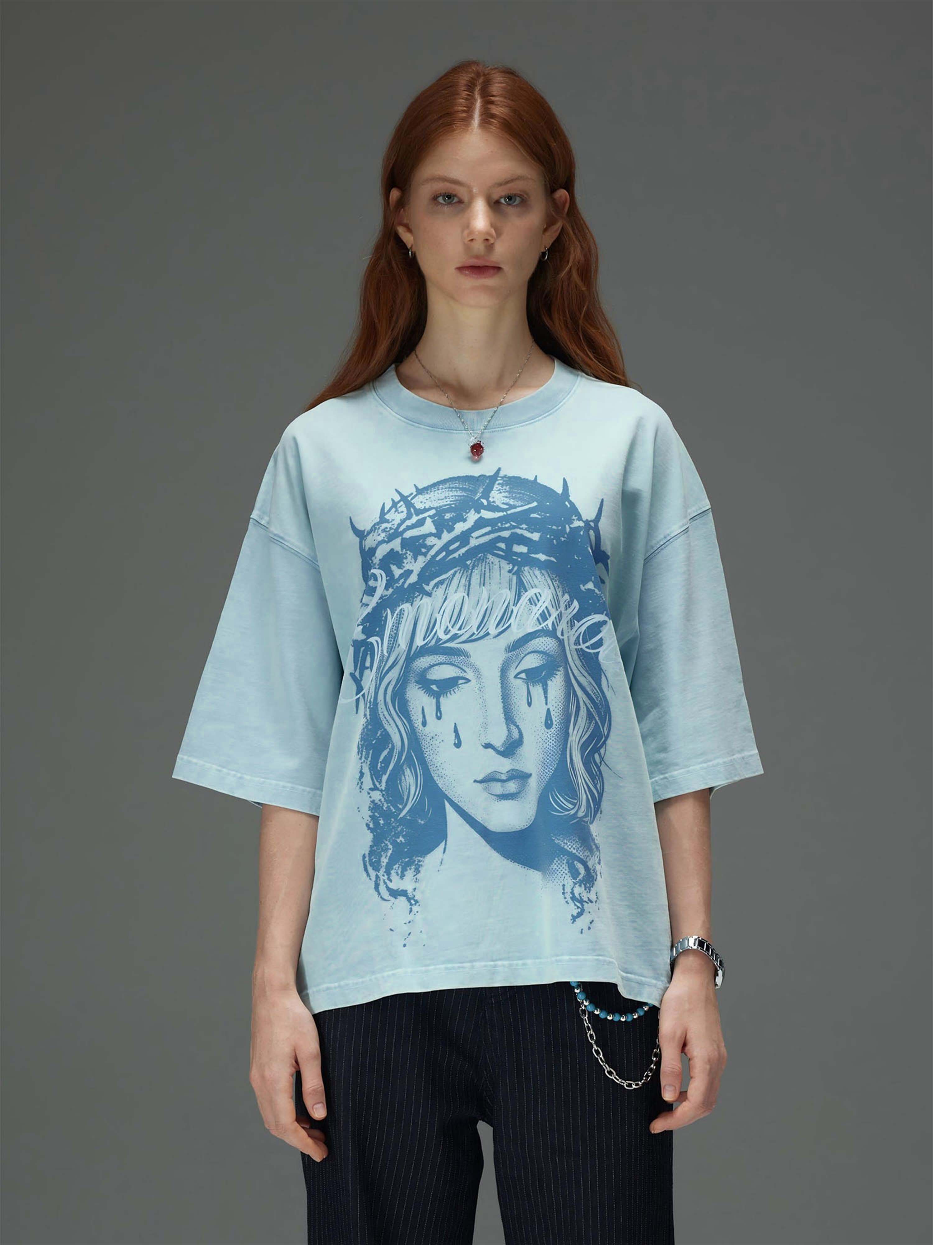 Weeping Graphic Boxy Tee