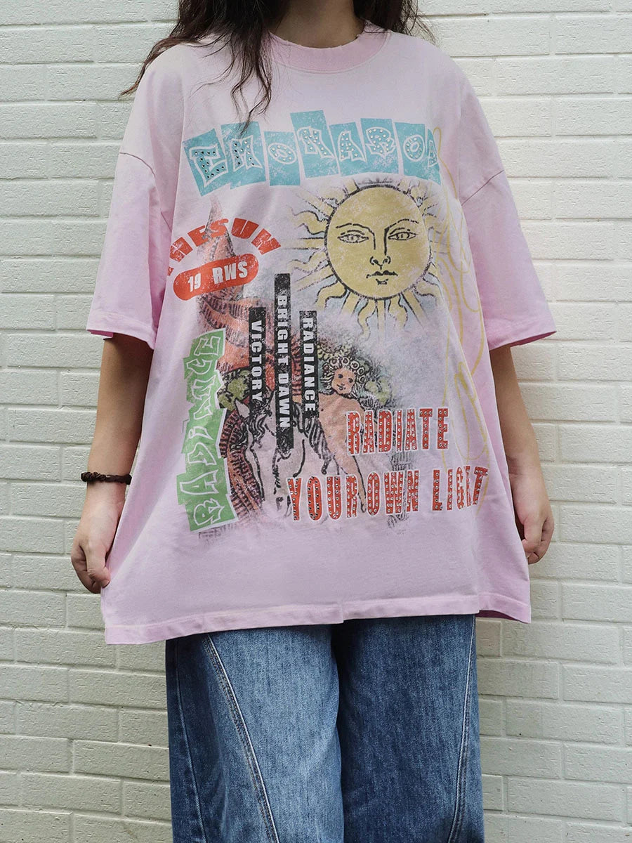 The Sun Own Light Vintage Tee