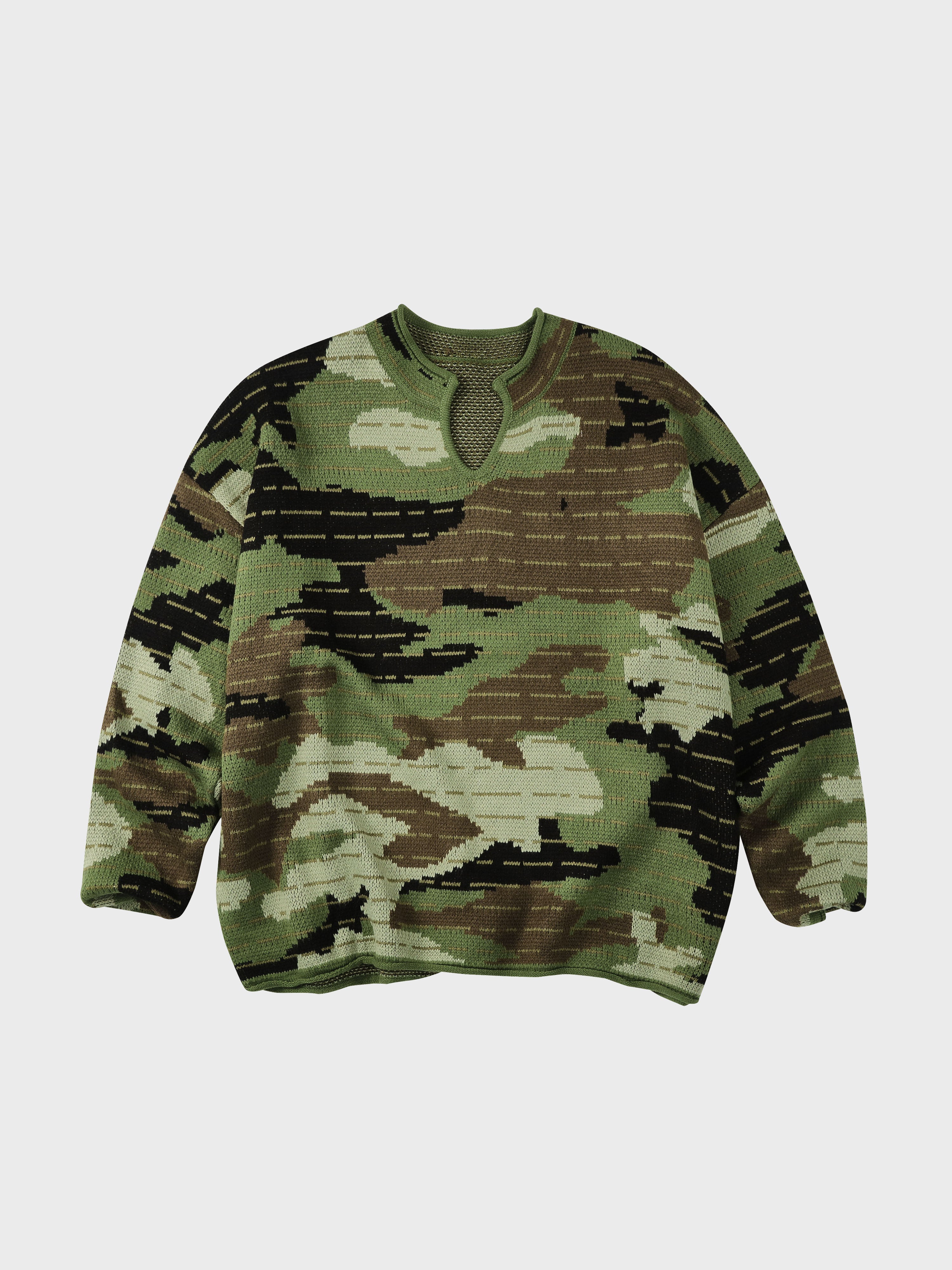 Camo Knit Longsleeve