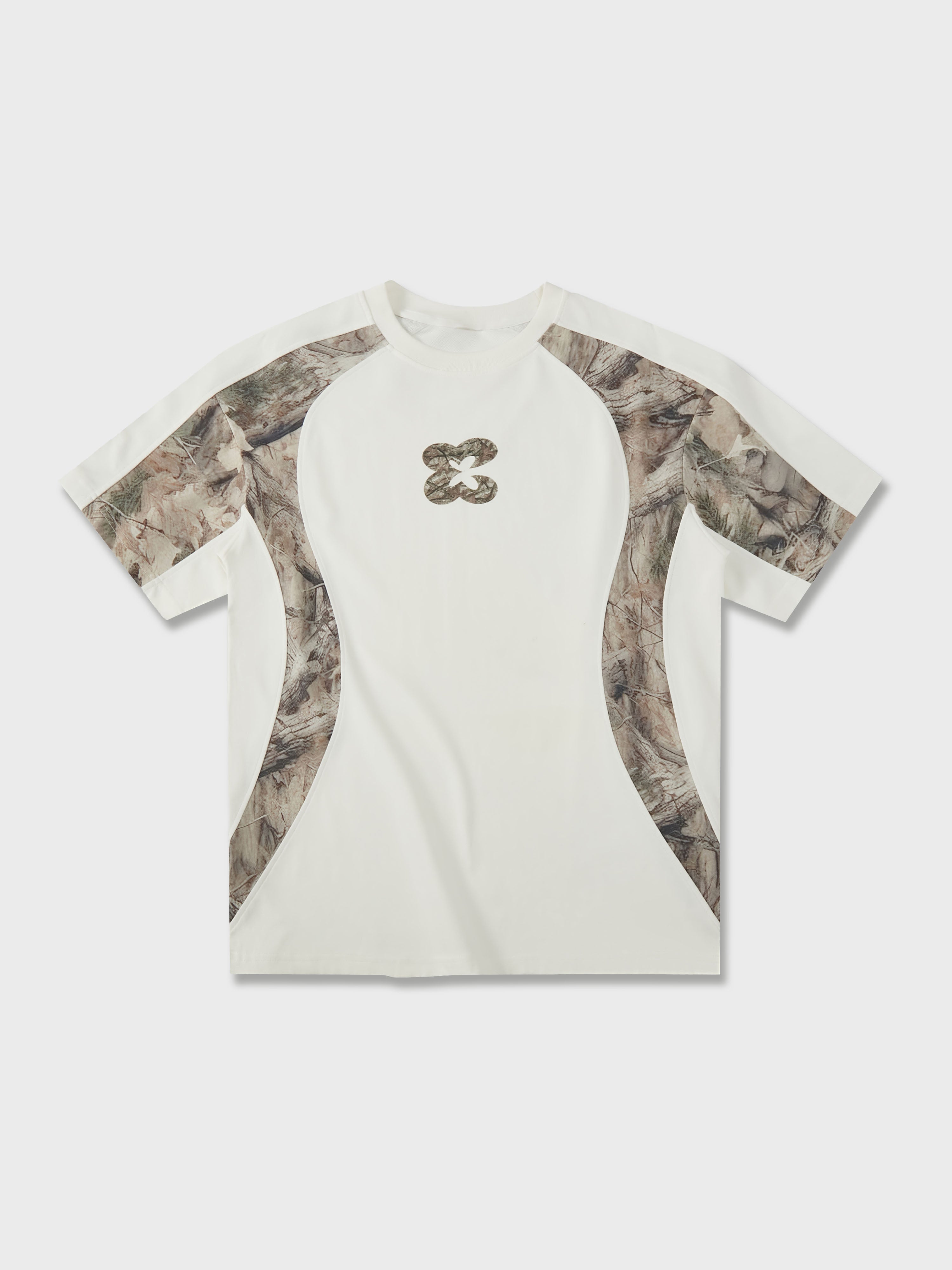 Real Tree Camo Panelled Tee