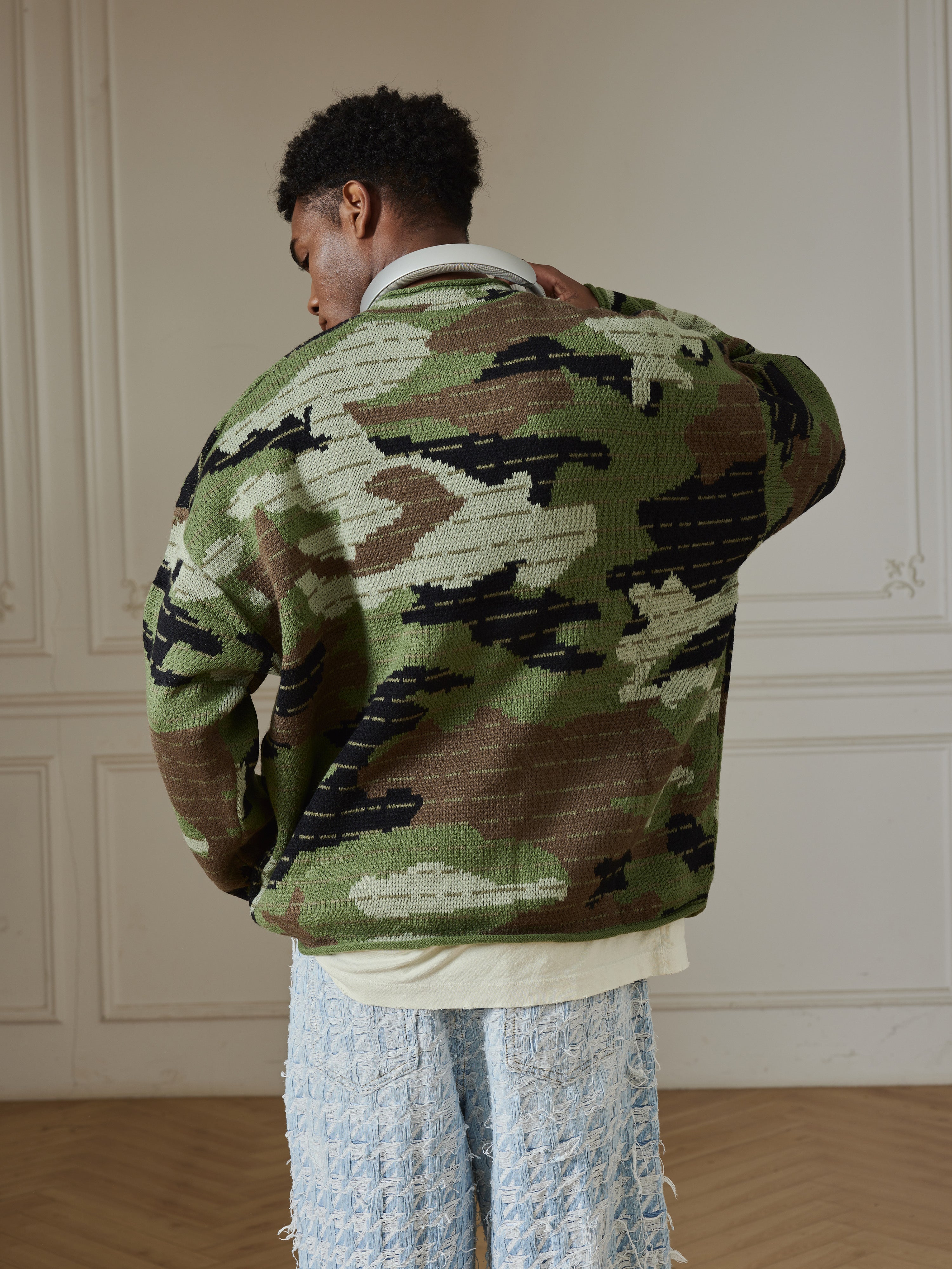 Camo Knit Longsleeve
