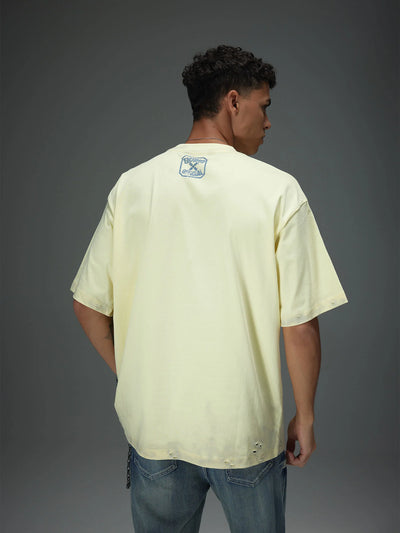 Symmetric Silhouette Graphic Tee