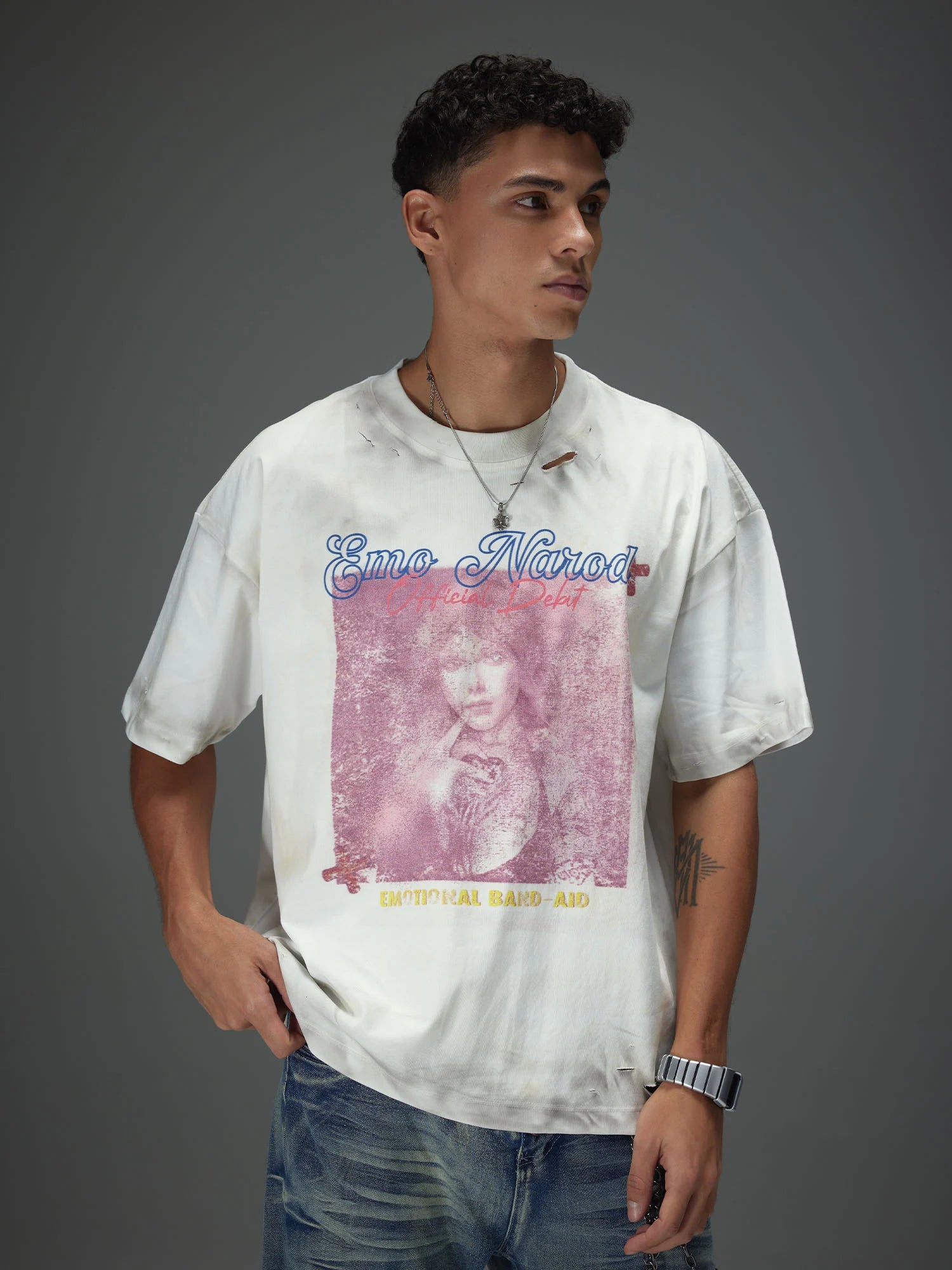 Vintage Square Frame Graphic Tee