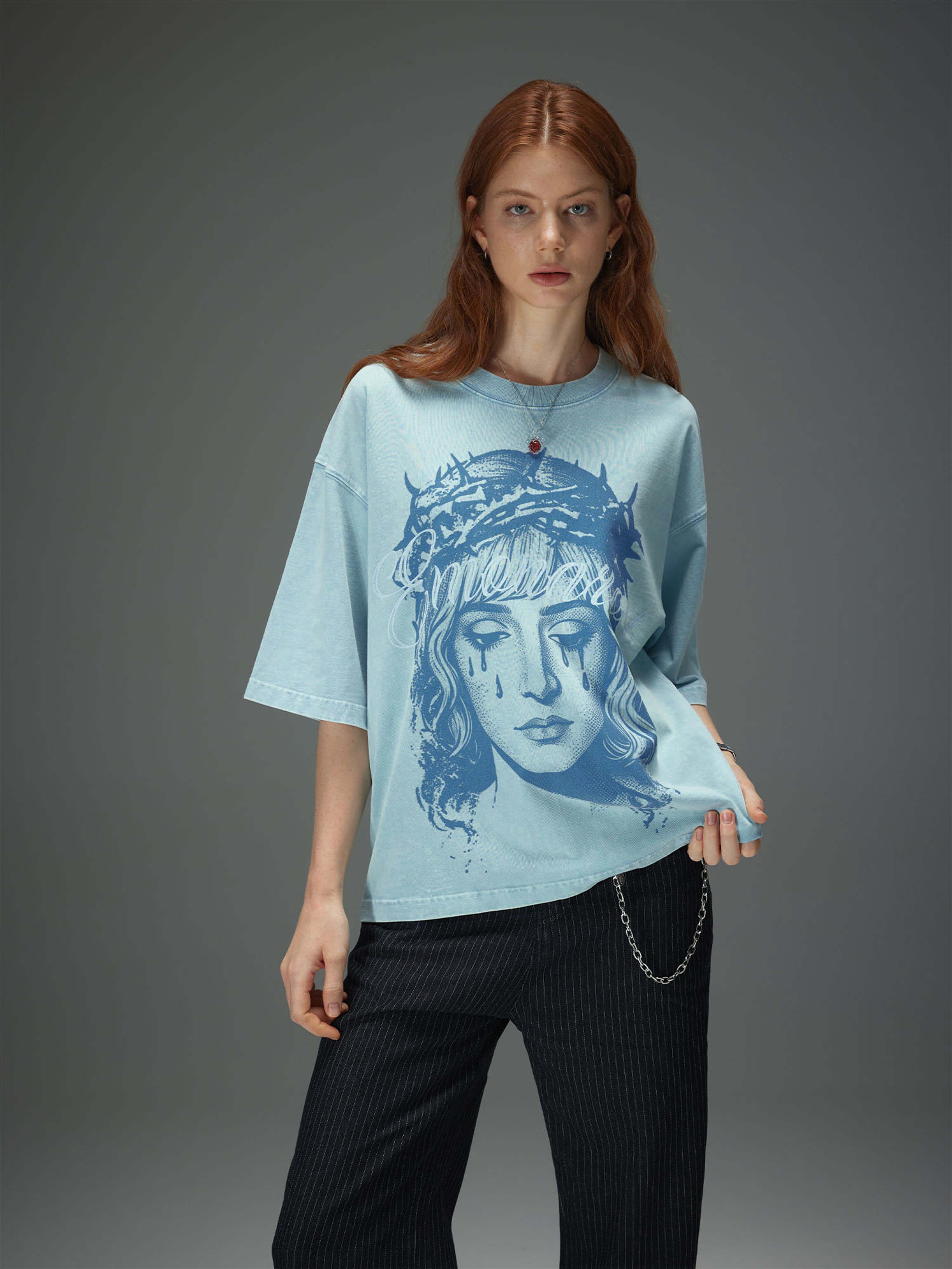 Weeping Graphic Boxy Tee