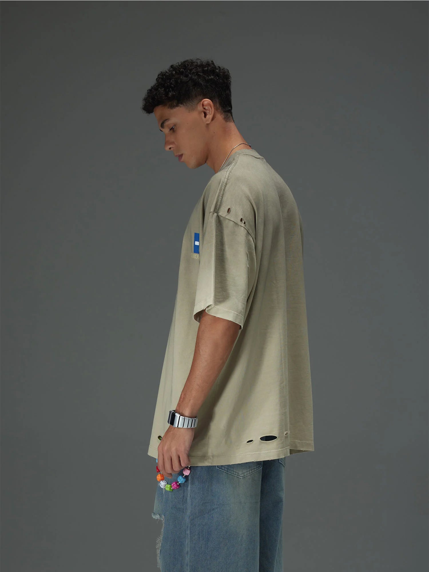 Distressed Band-Aid Icon Tee