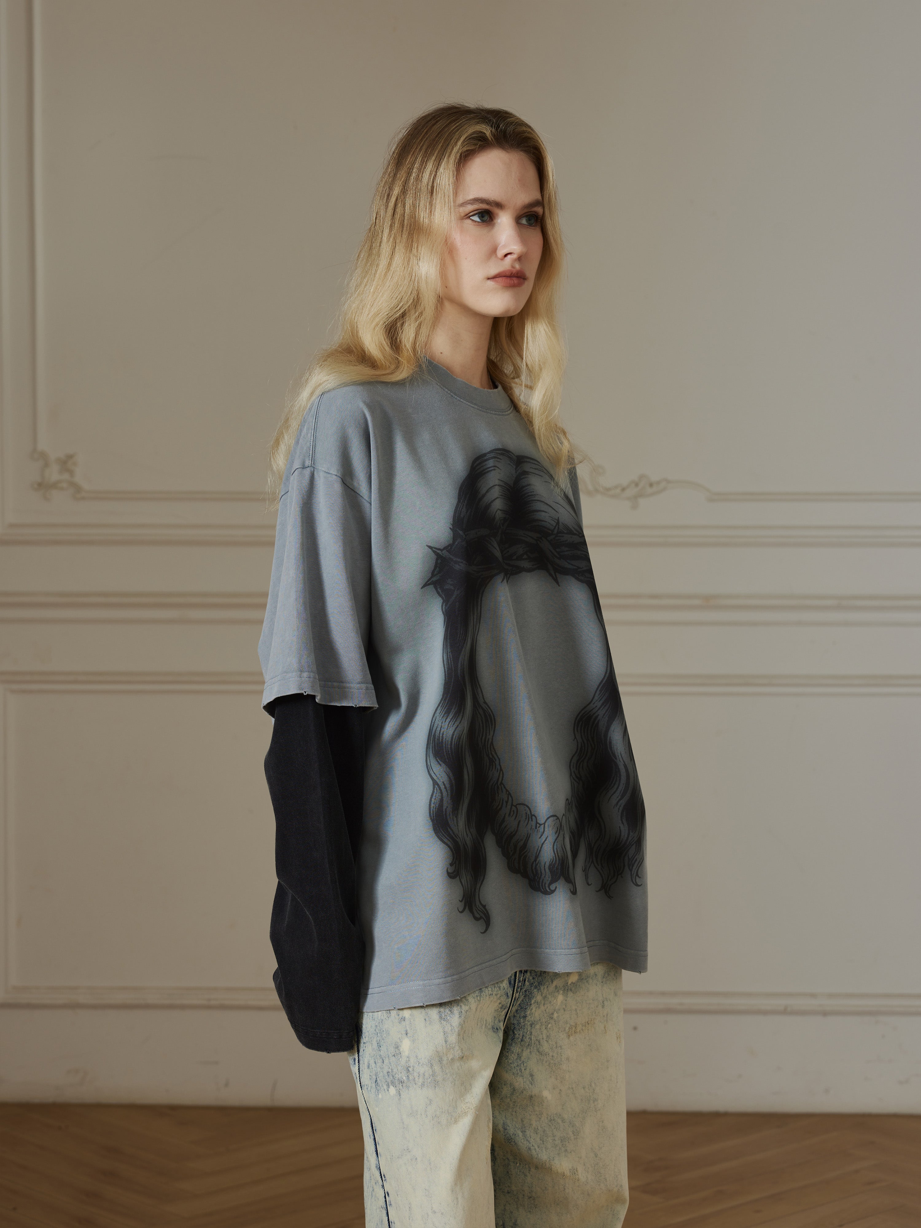 Graphic Layered Longsleeve - Men